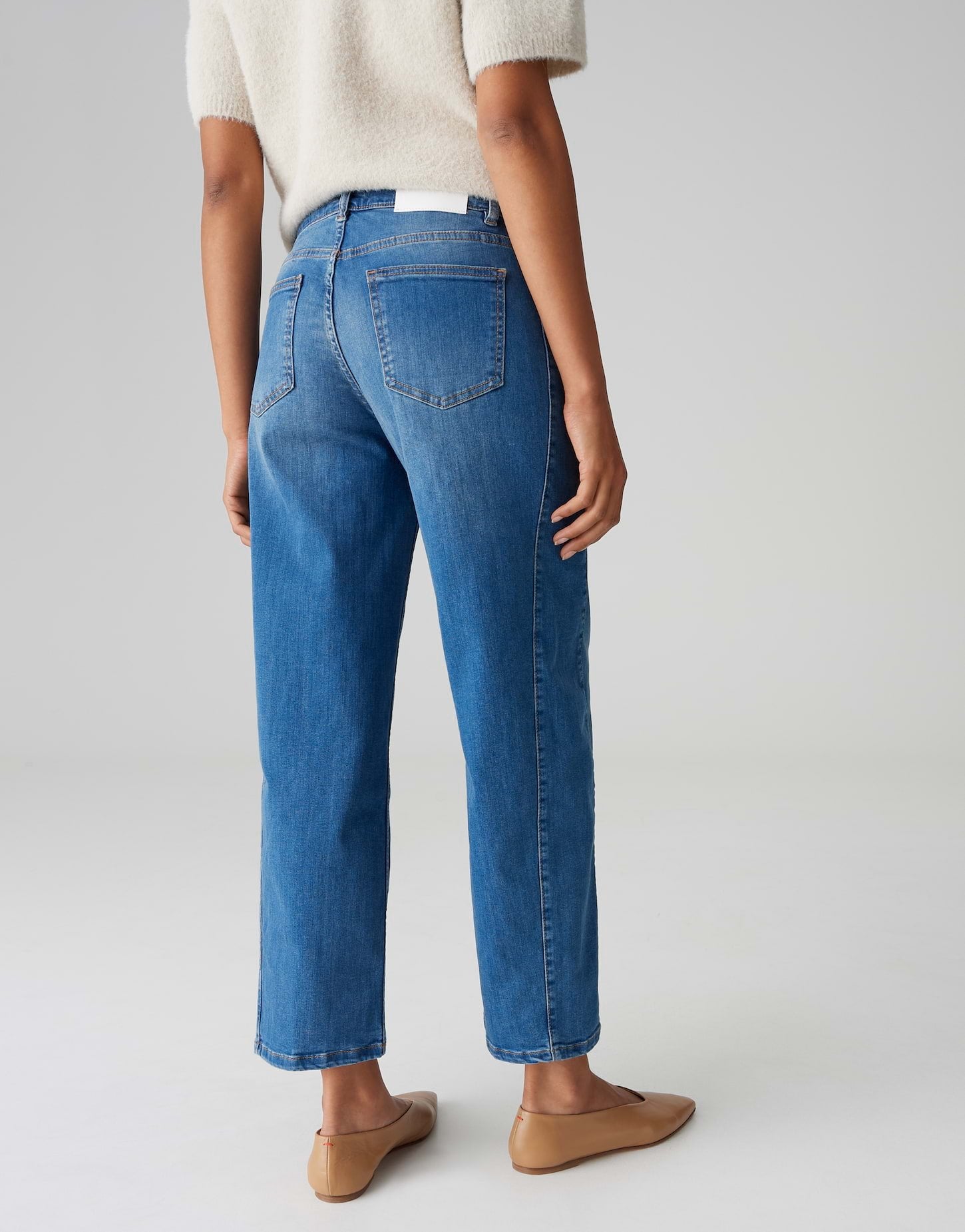 Opus Pants Damen Jeans  Mid Brill