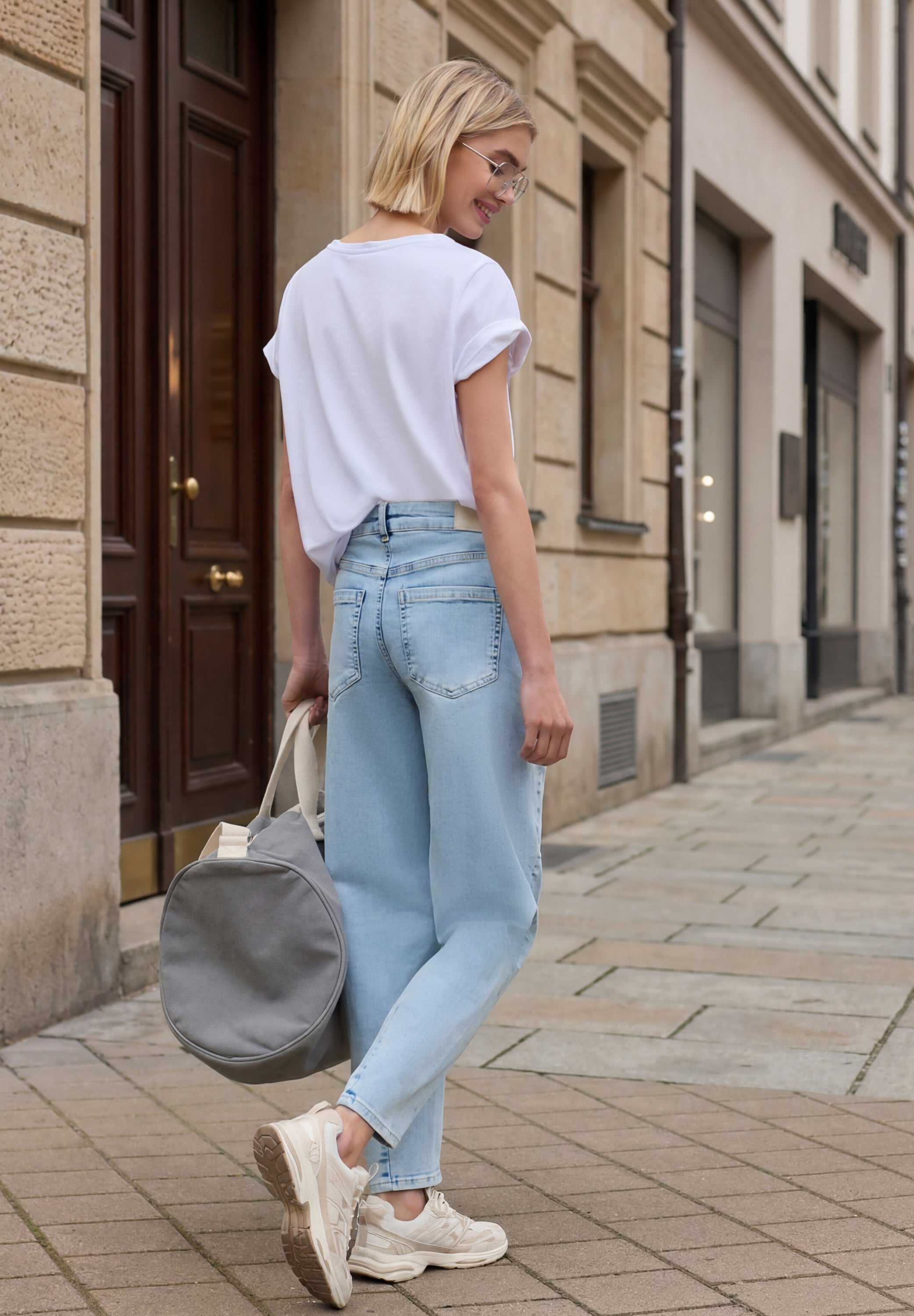 Street One Studio Damen Hosen Ultra Ble