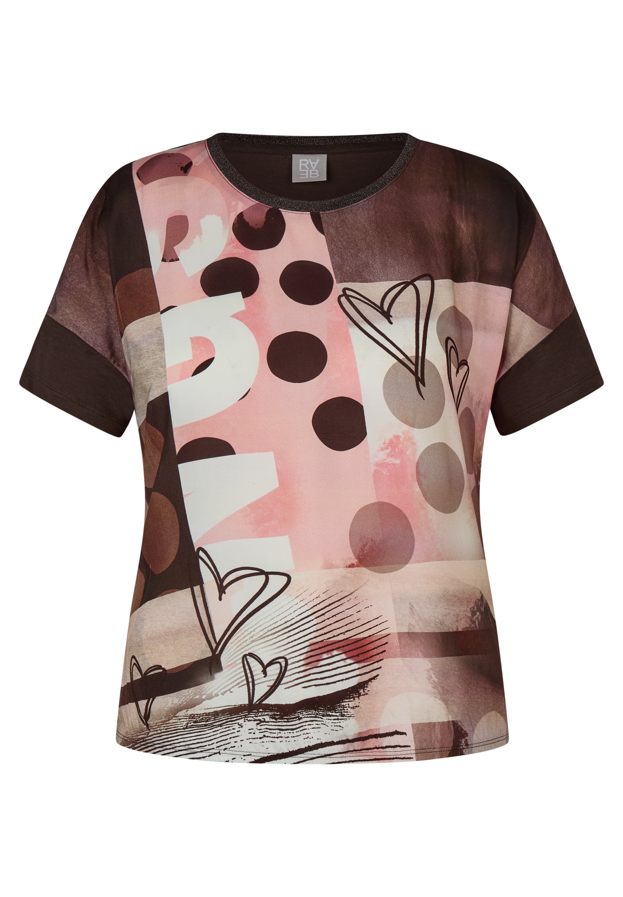 Rabe Damen T-Shirts Mokka