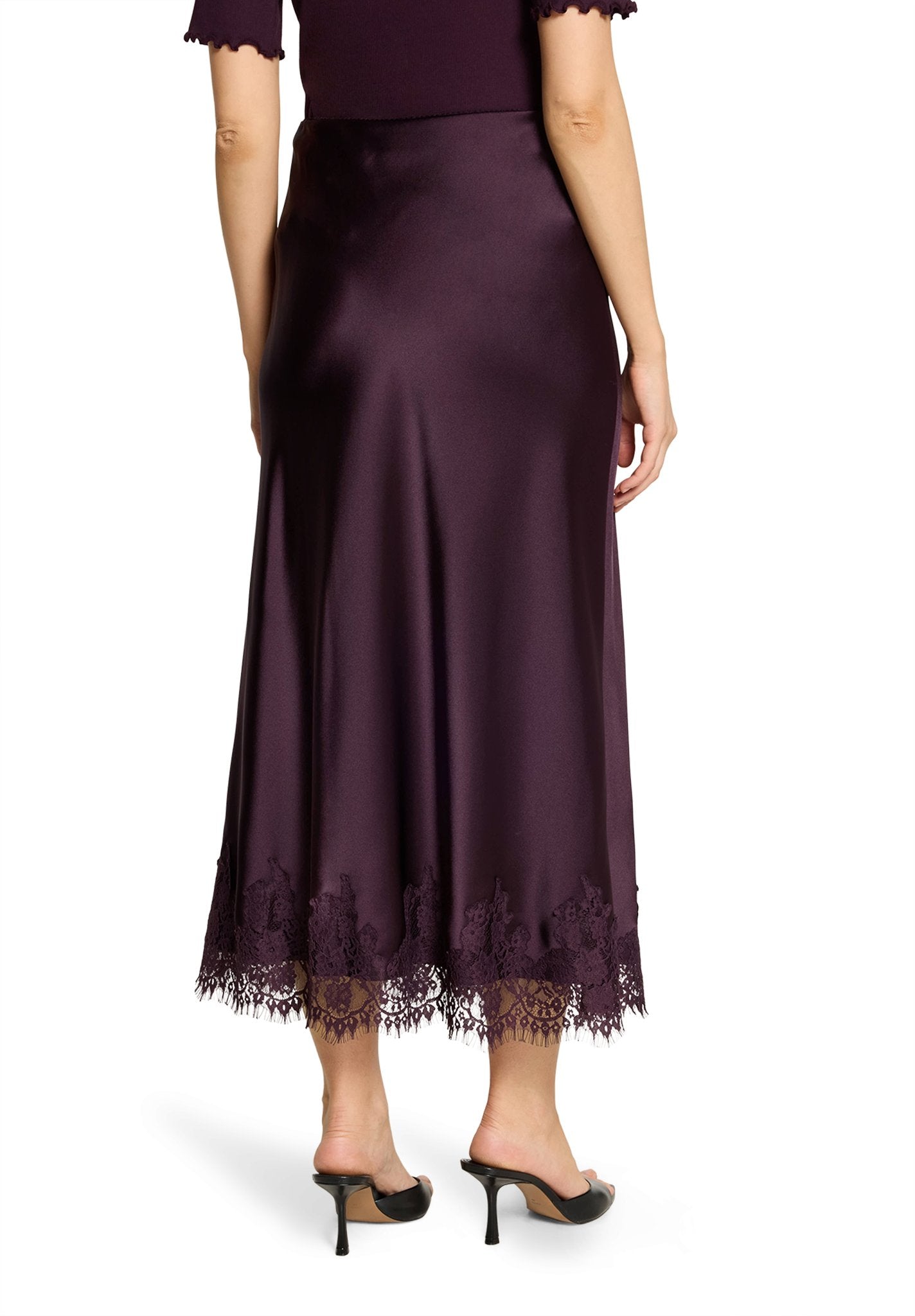 Cartoon Damen Rock Dark Dahlia