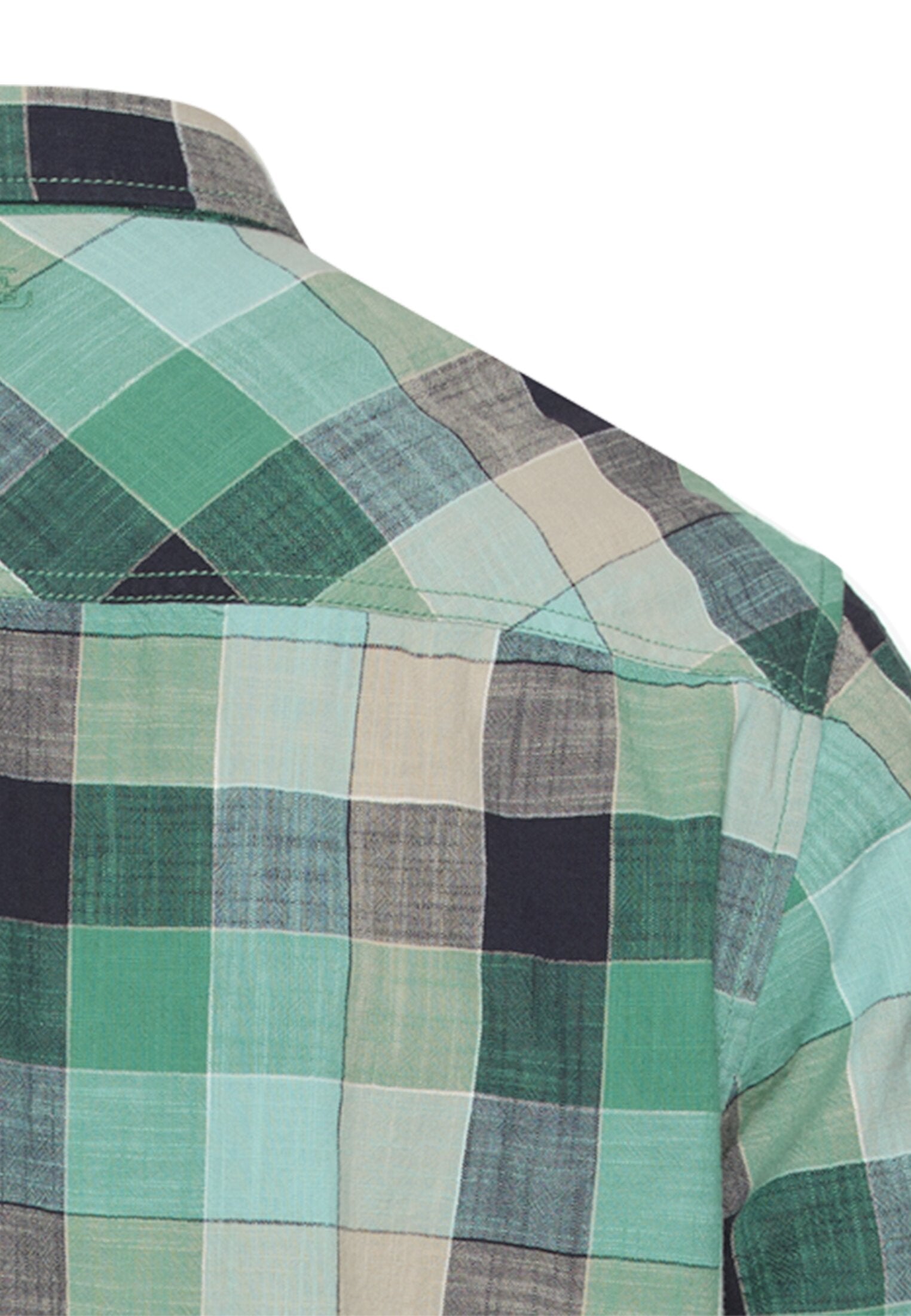 Camel active Herren Hemden kurz  Lagoon Green