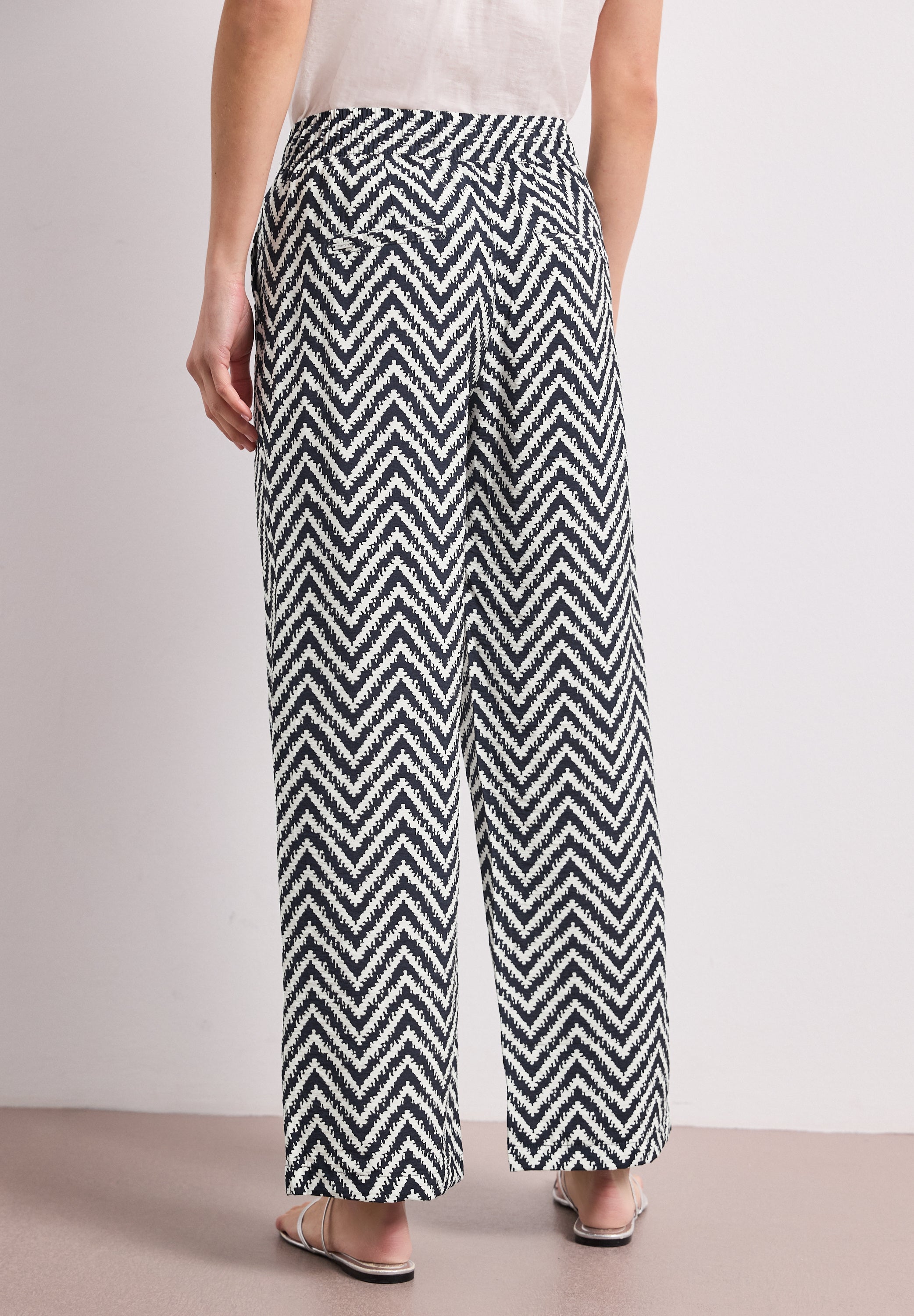 Street One Damen Hosen Deep Blue