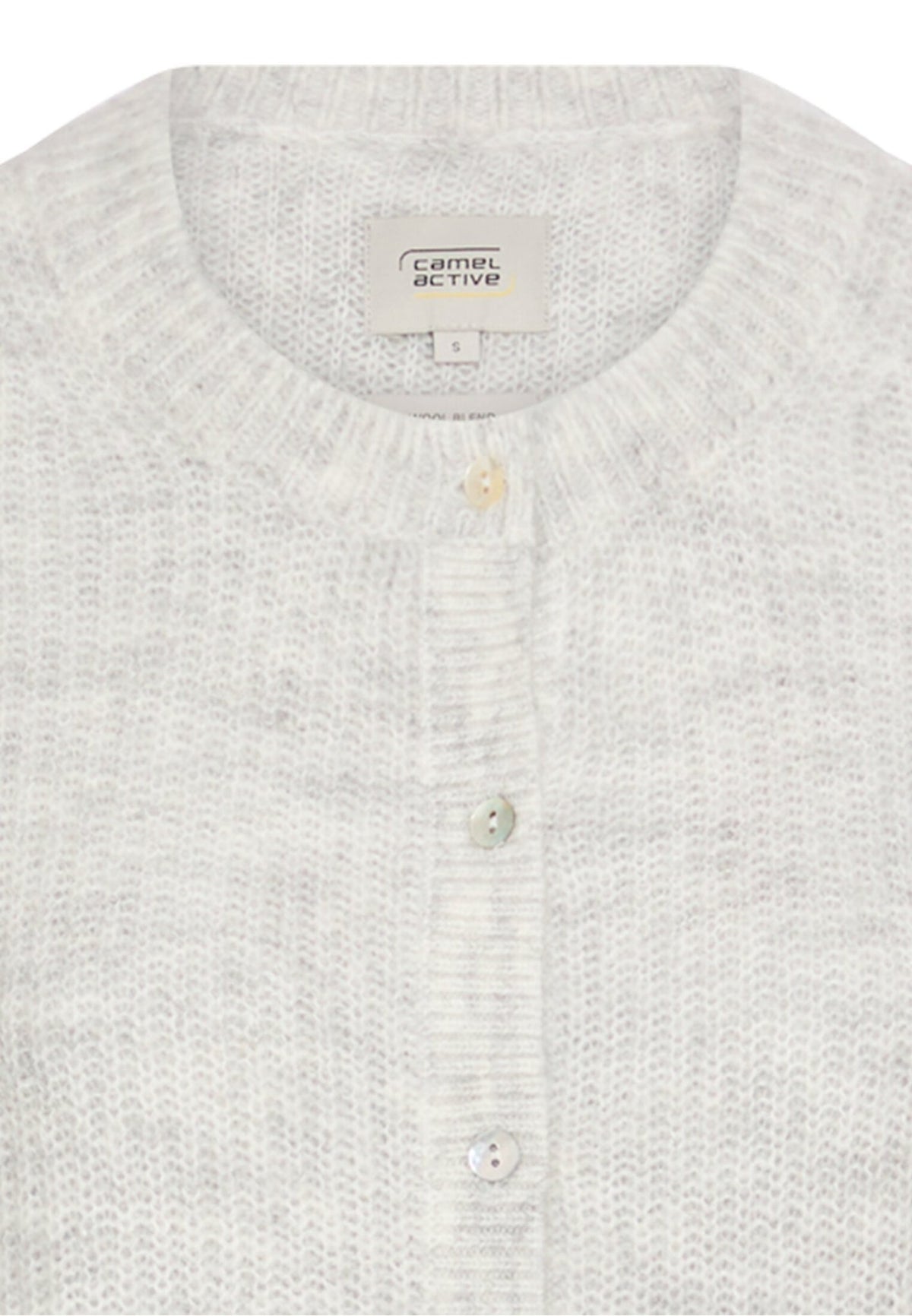 Camel active Damen Strickjacken  Light Grey M