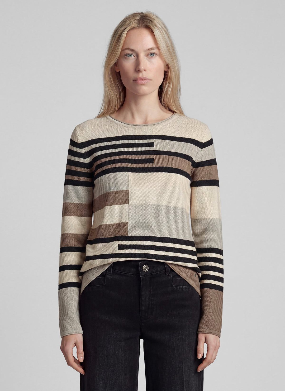Rabe Damen Pullover Taupe