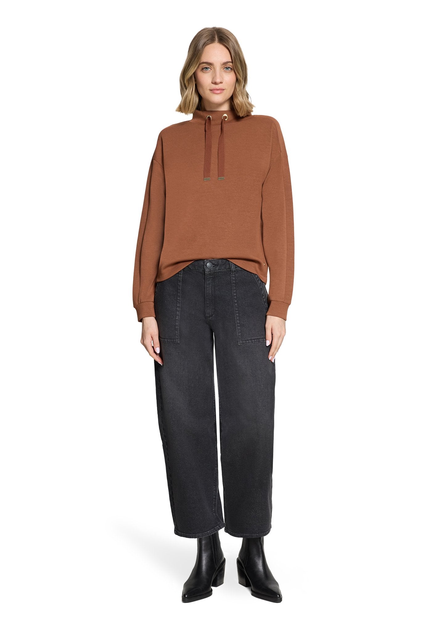 Betty & Co Damen Sweatshirts Tortoise Shell