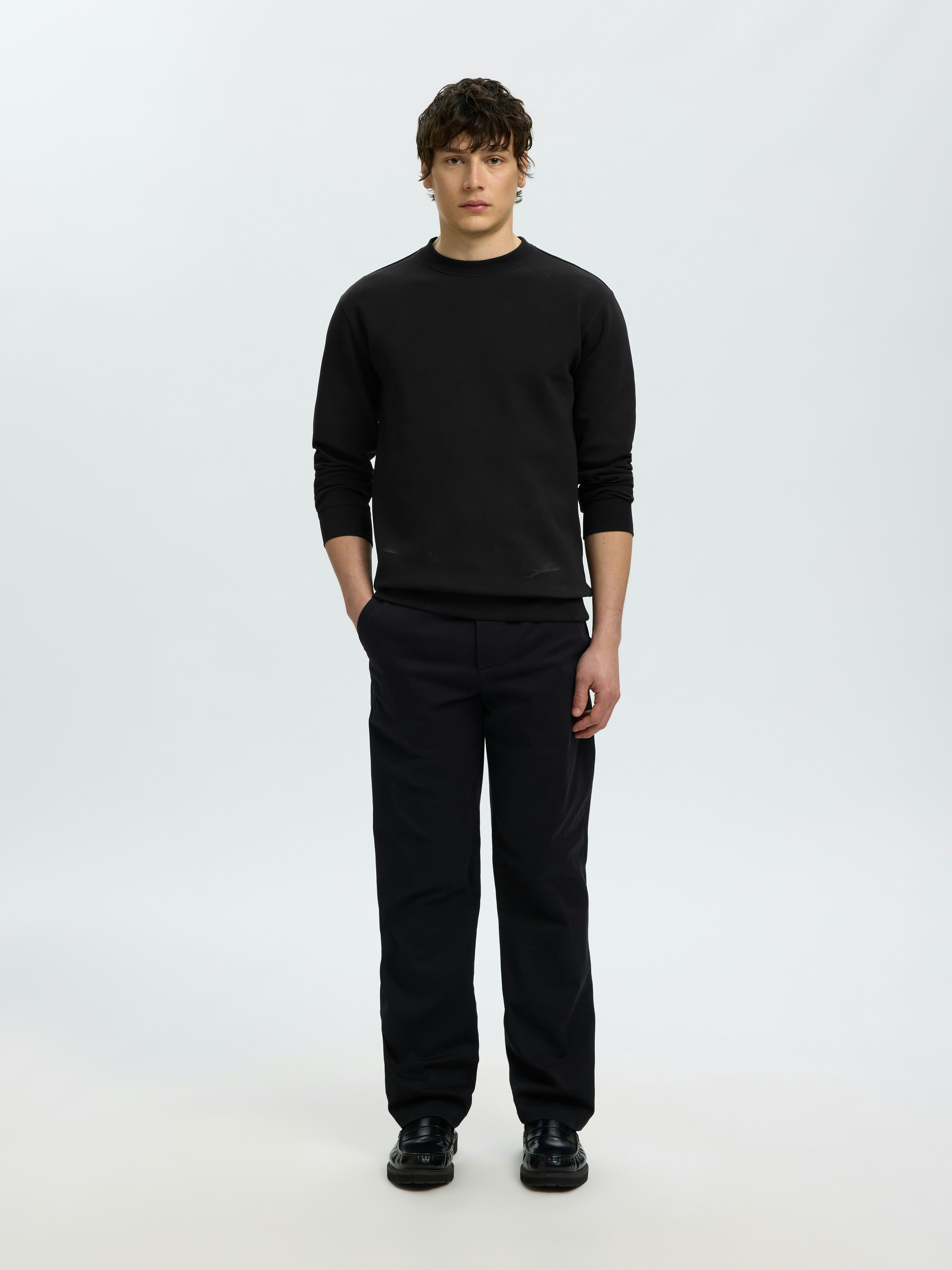 Selected homme Herren Sweatshirts  Black