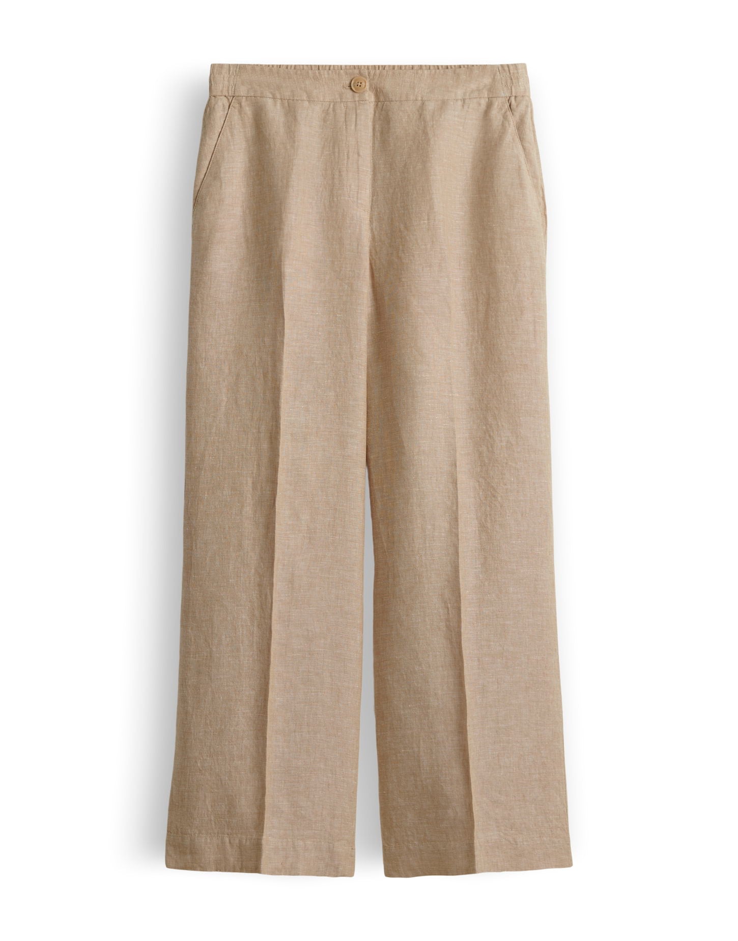Opus Damen Hosen Golden Beige