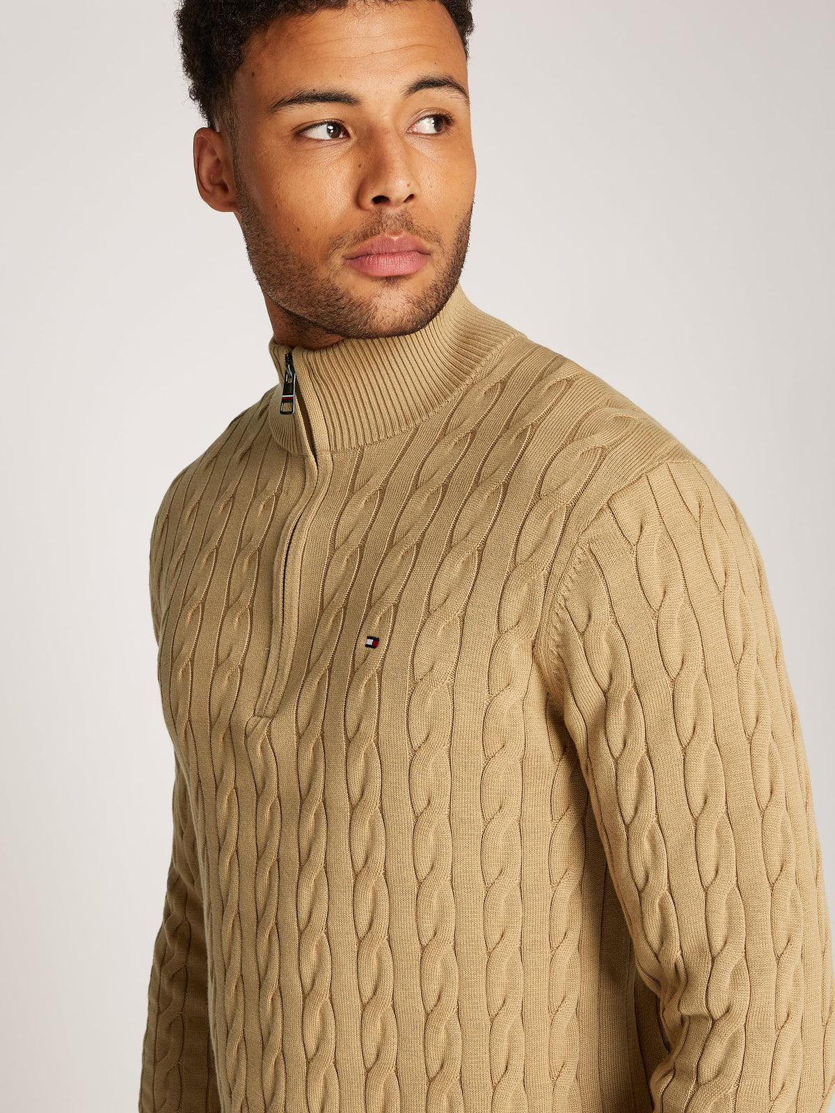 Tommy Hilfiger Herren Pullover Rbc Khaki