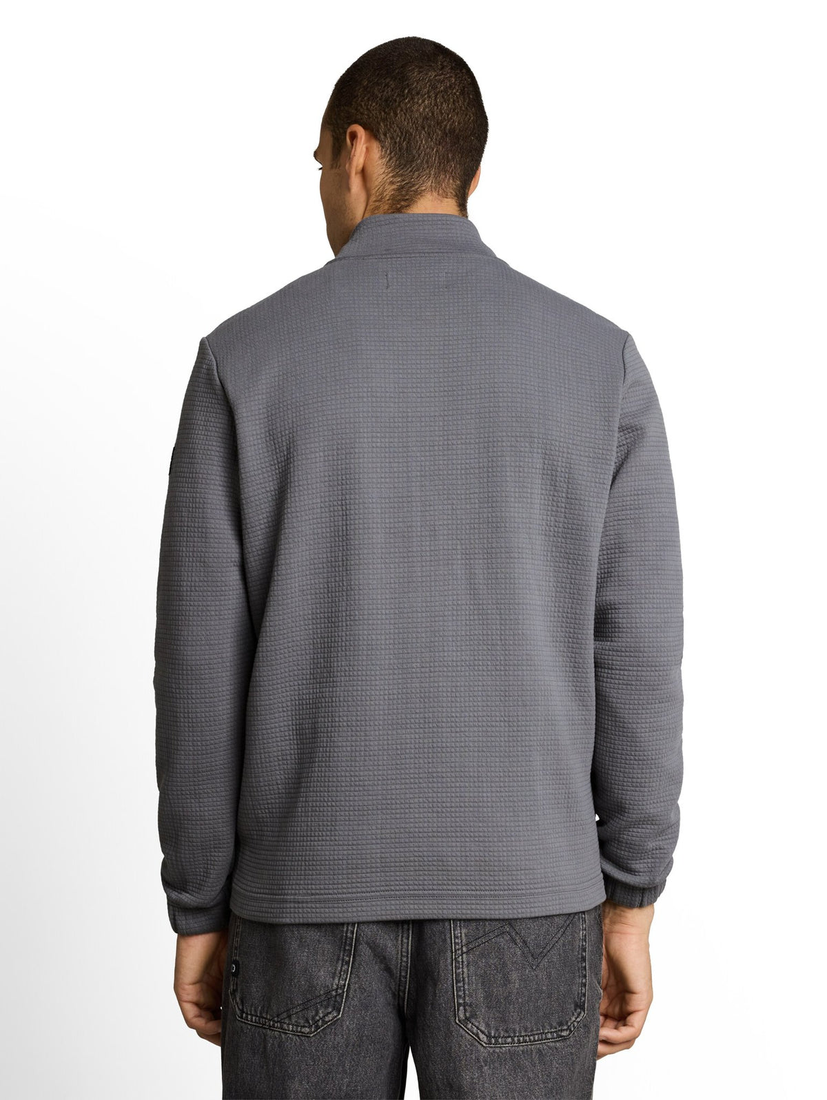 Tom Tailor denim Herren Sweatjacken Classic Grey