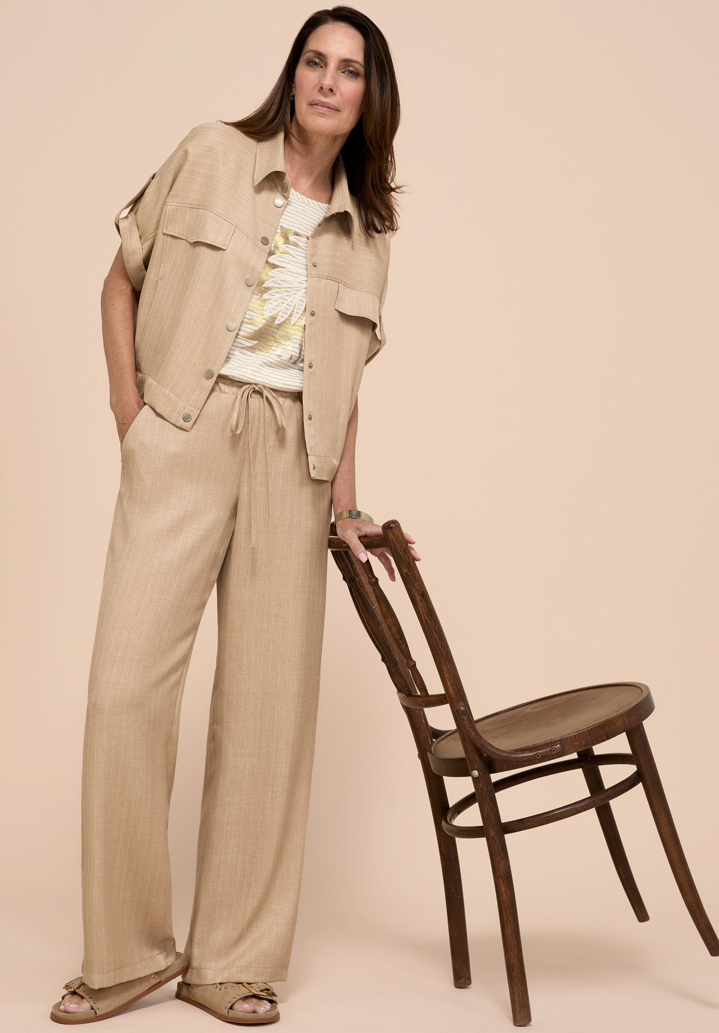 Bianca Damen Hosen Caramel