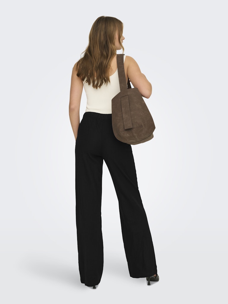 Only Damen Hosen Black