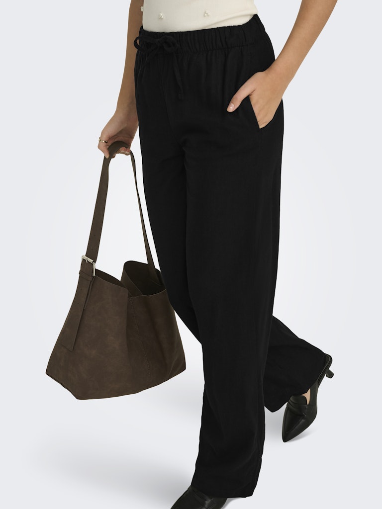 Only Damen Hosen Black