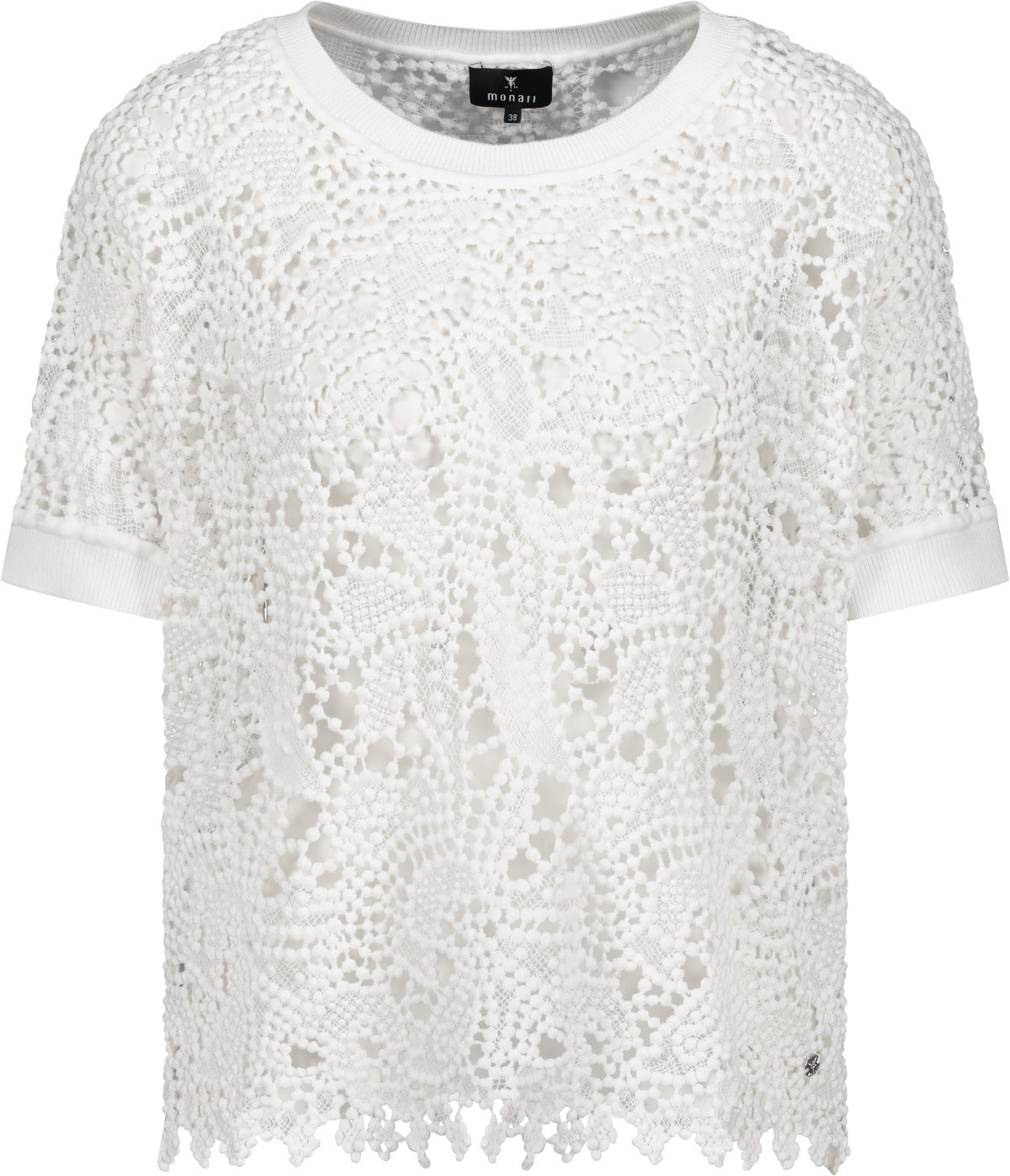 Monari Damen Pullover  Cream