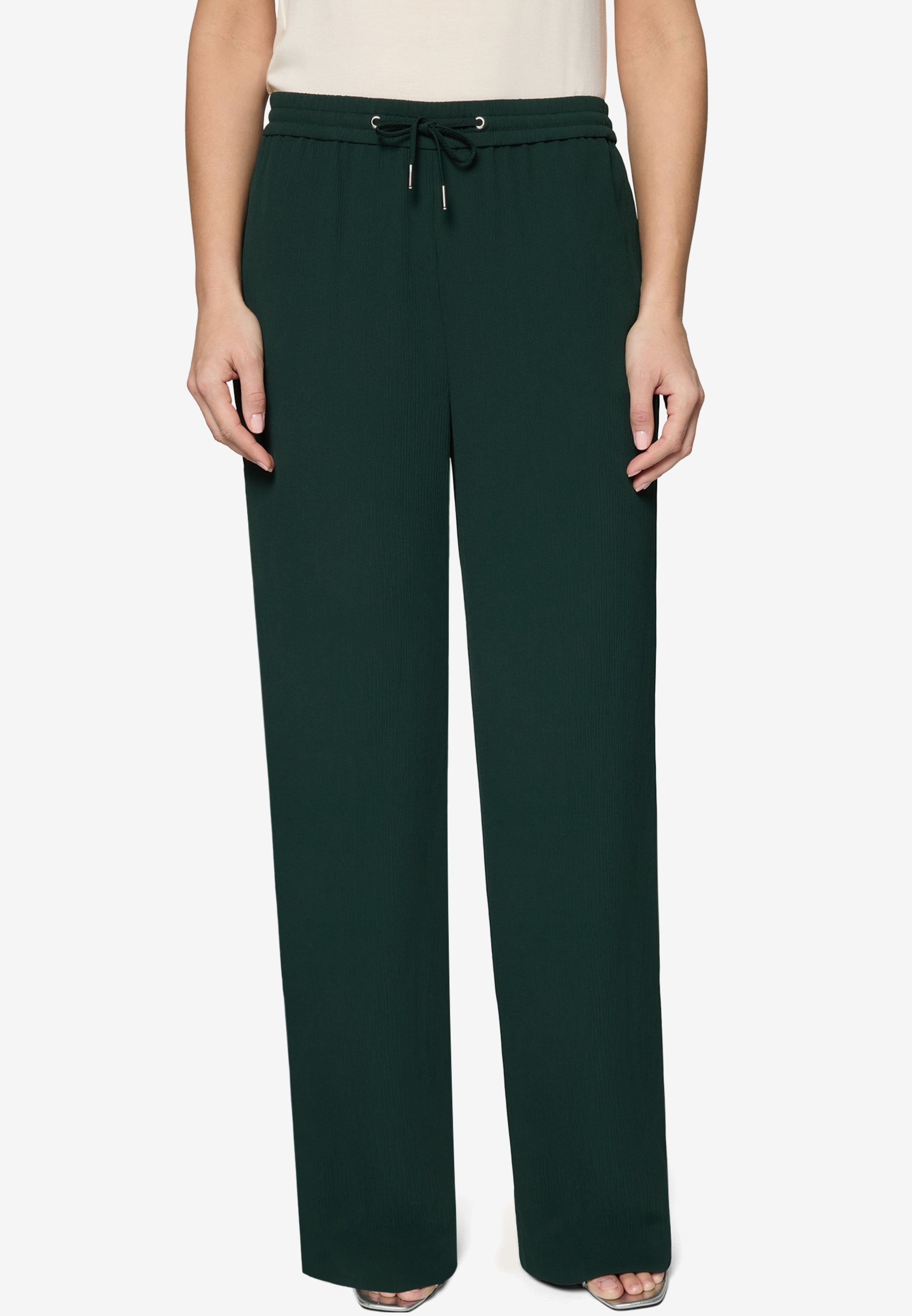 Zero Damen Hosen Green Forest