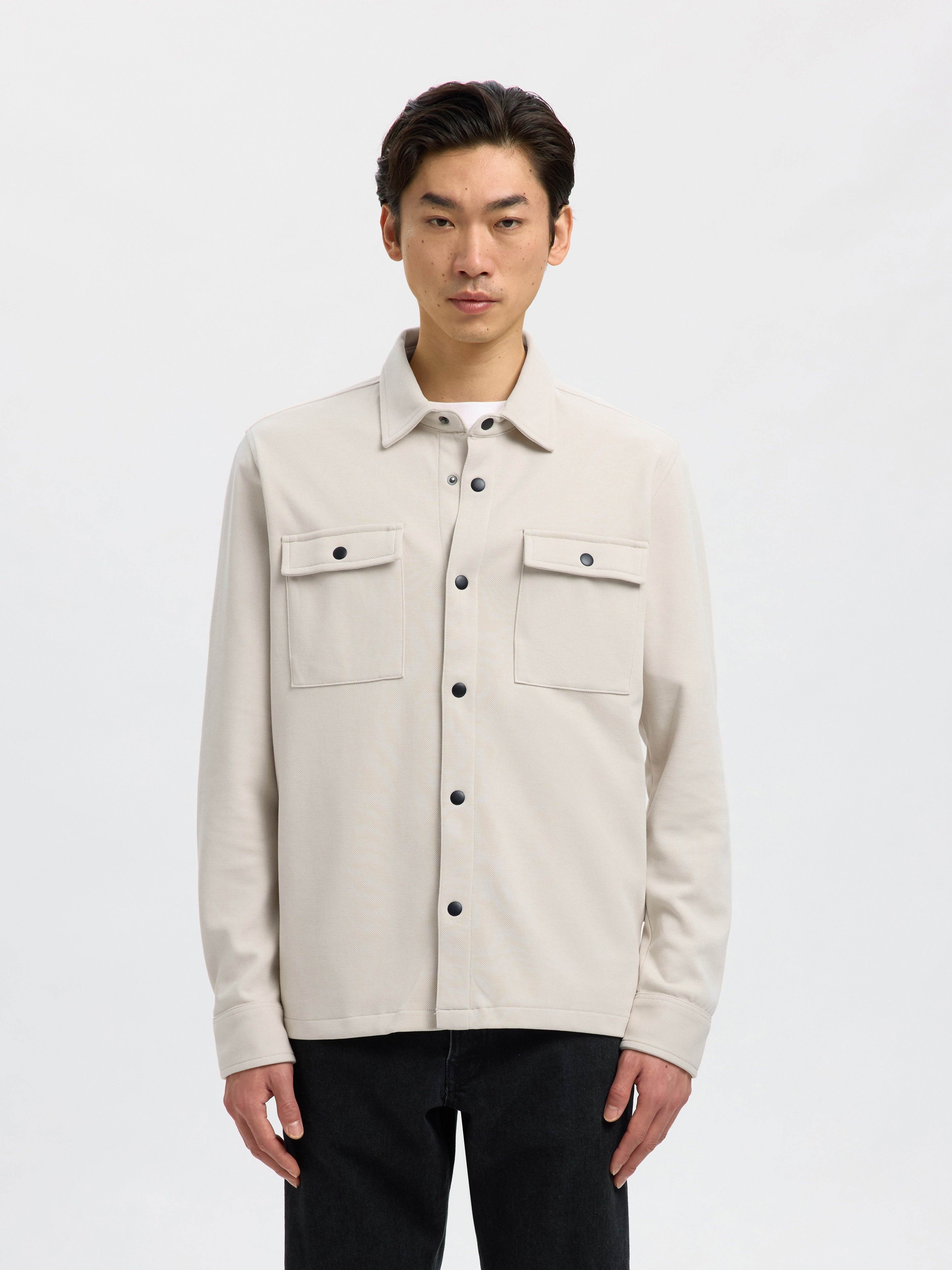 Selected homme Herren Sweatshirts  Oatmeal