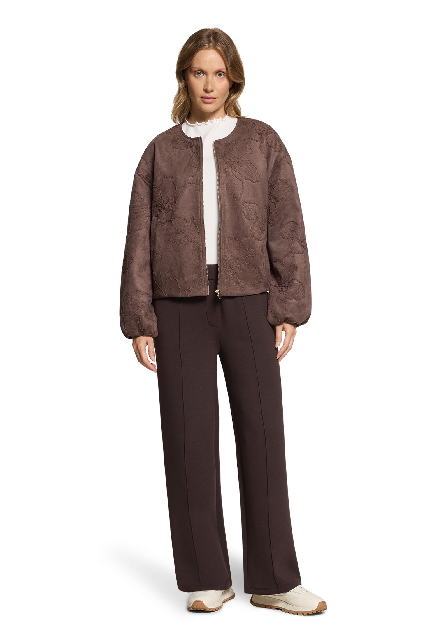 Cartoon Damen Hosen Black Coffee