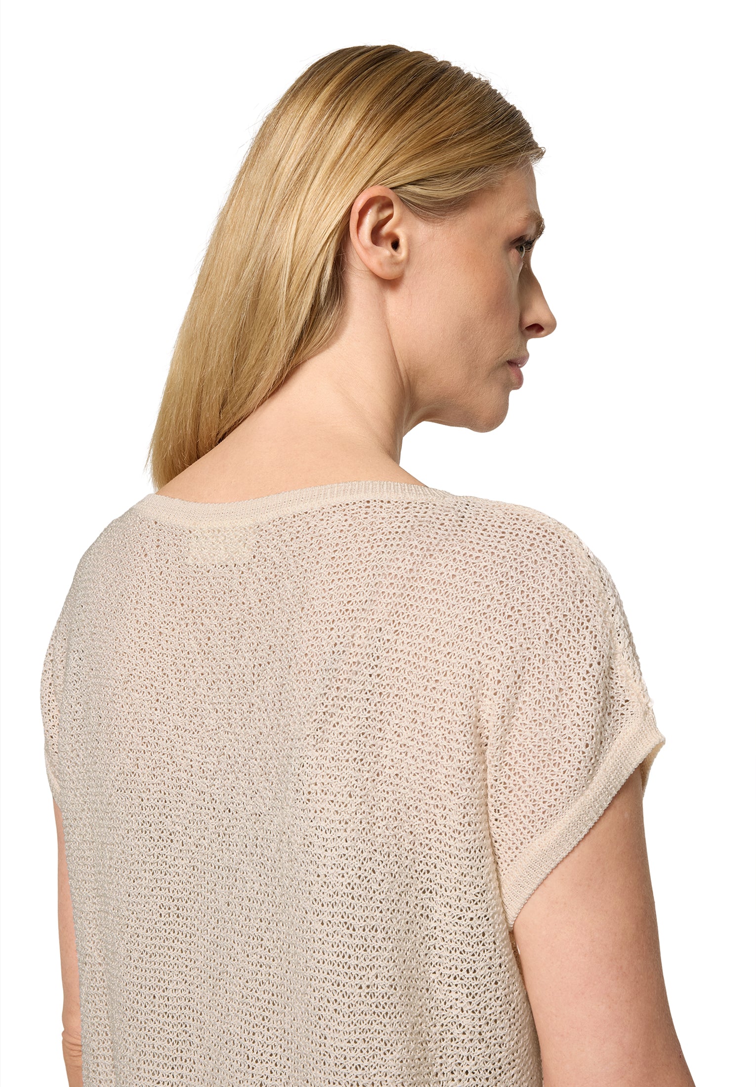 Cartoon Damen Pullover Offwhite