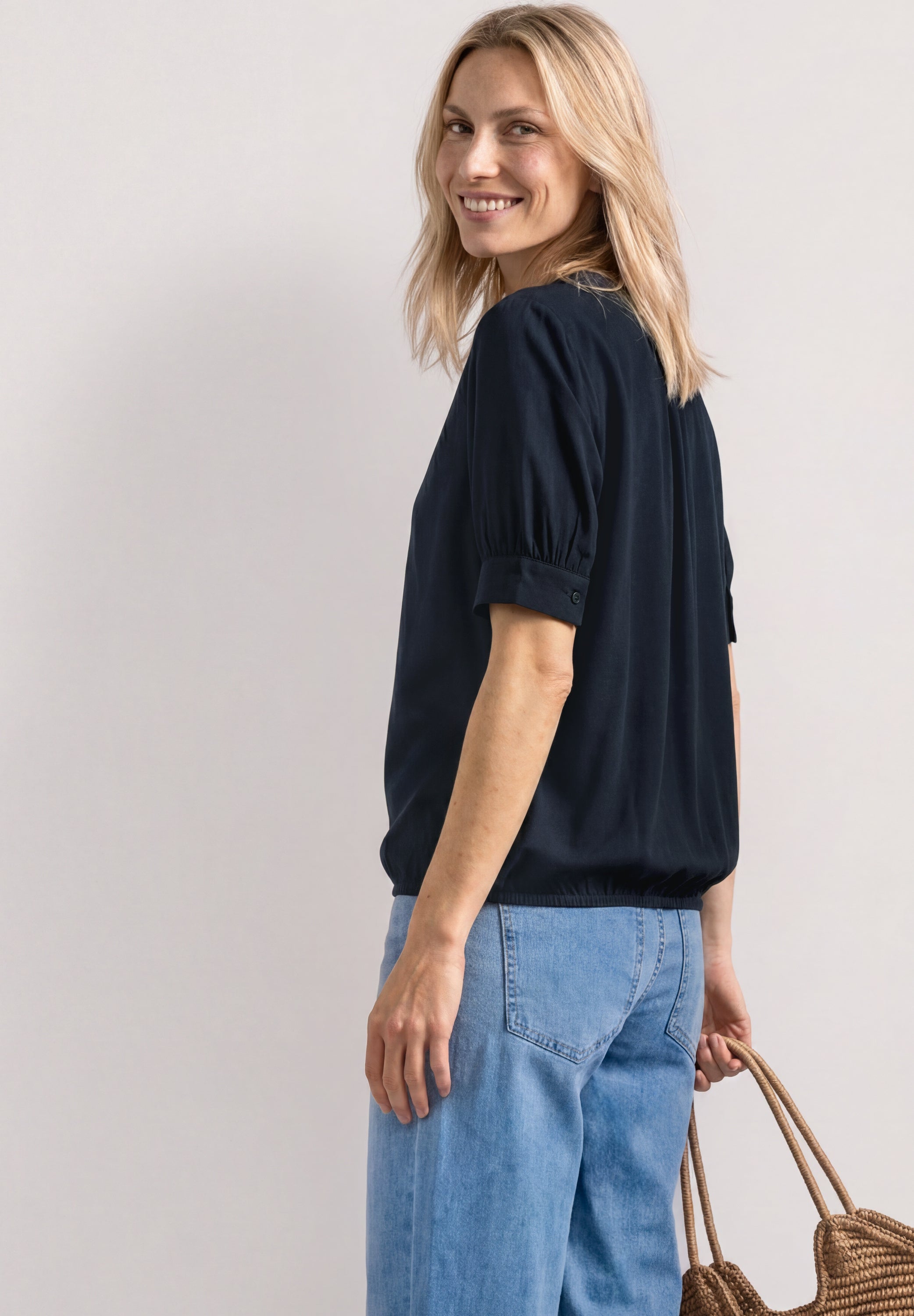 Street One Damen Blusen  Darkest B