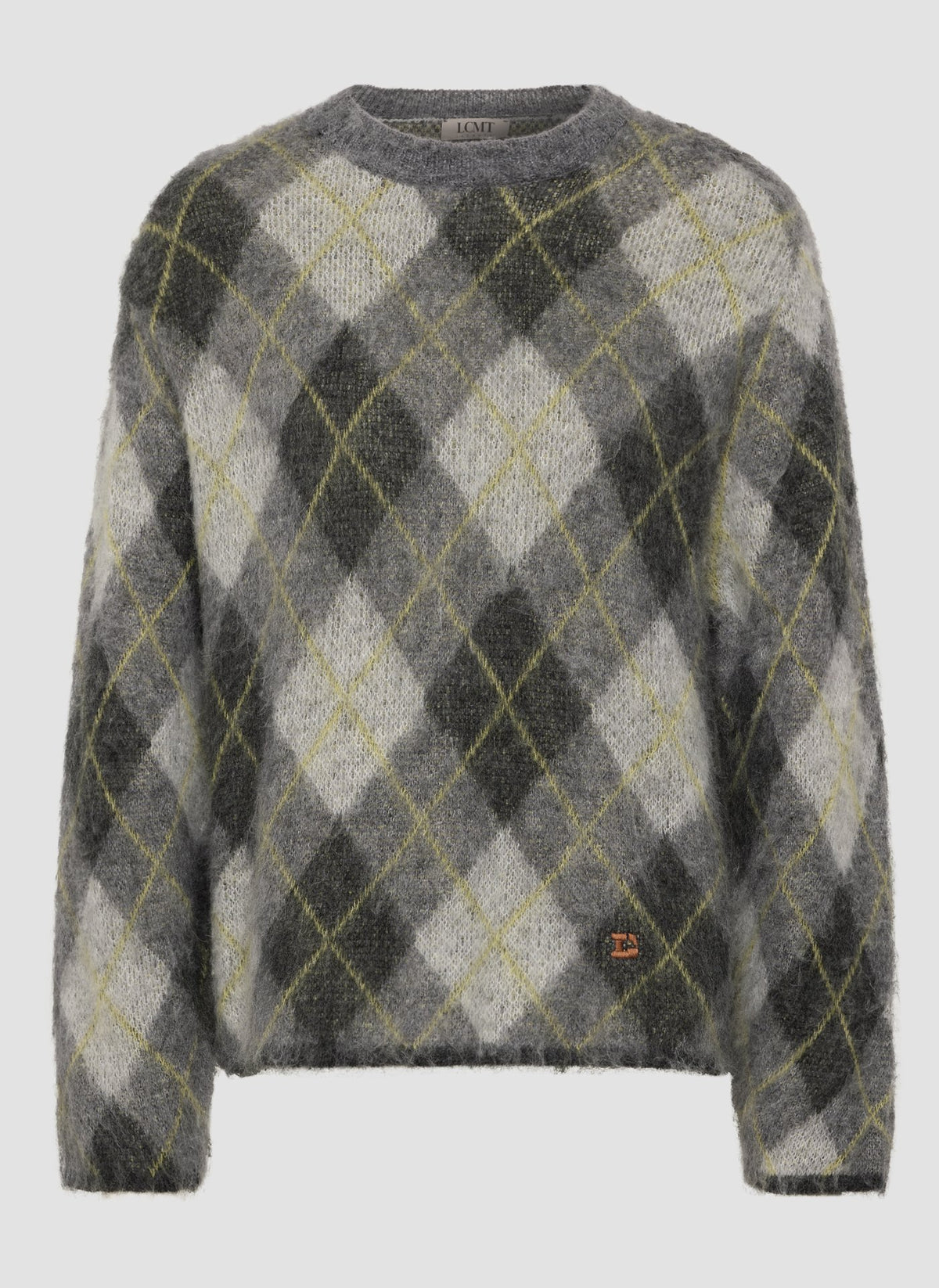 Le Comte Damen Pullover Hellgrau Mel