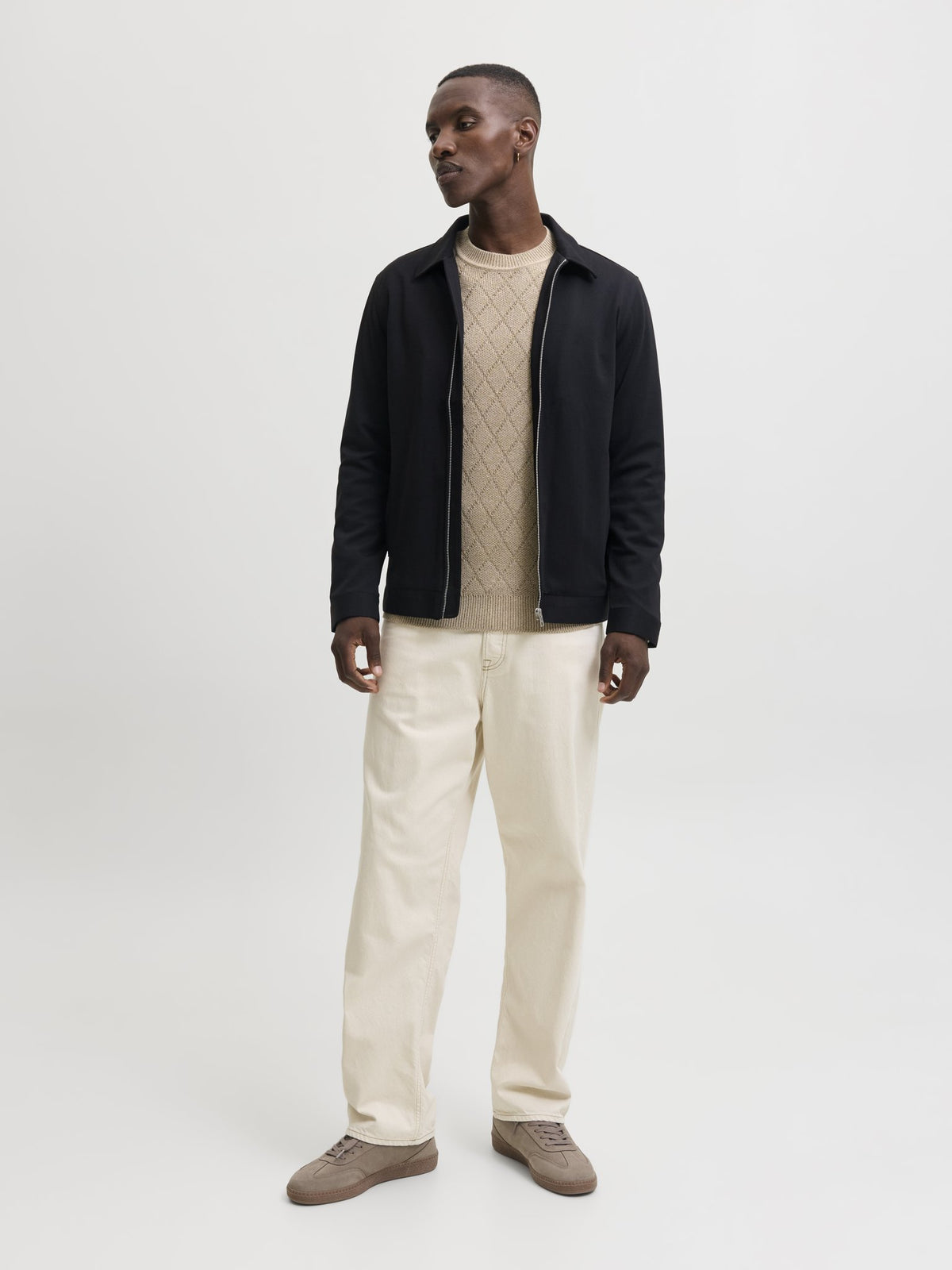 Jack & Jones Herren Pullover Petrified Oak/A