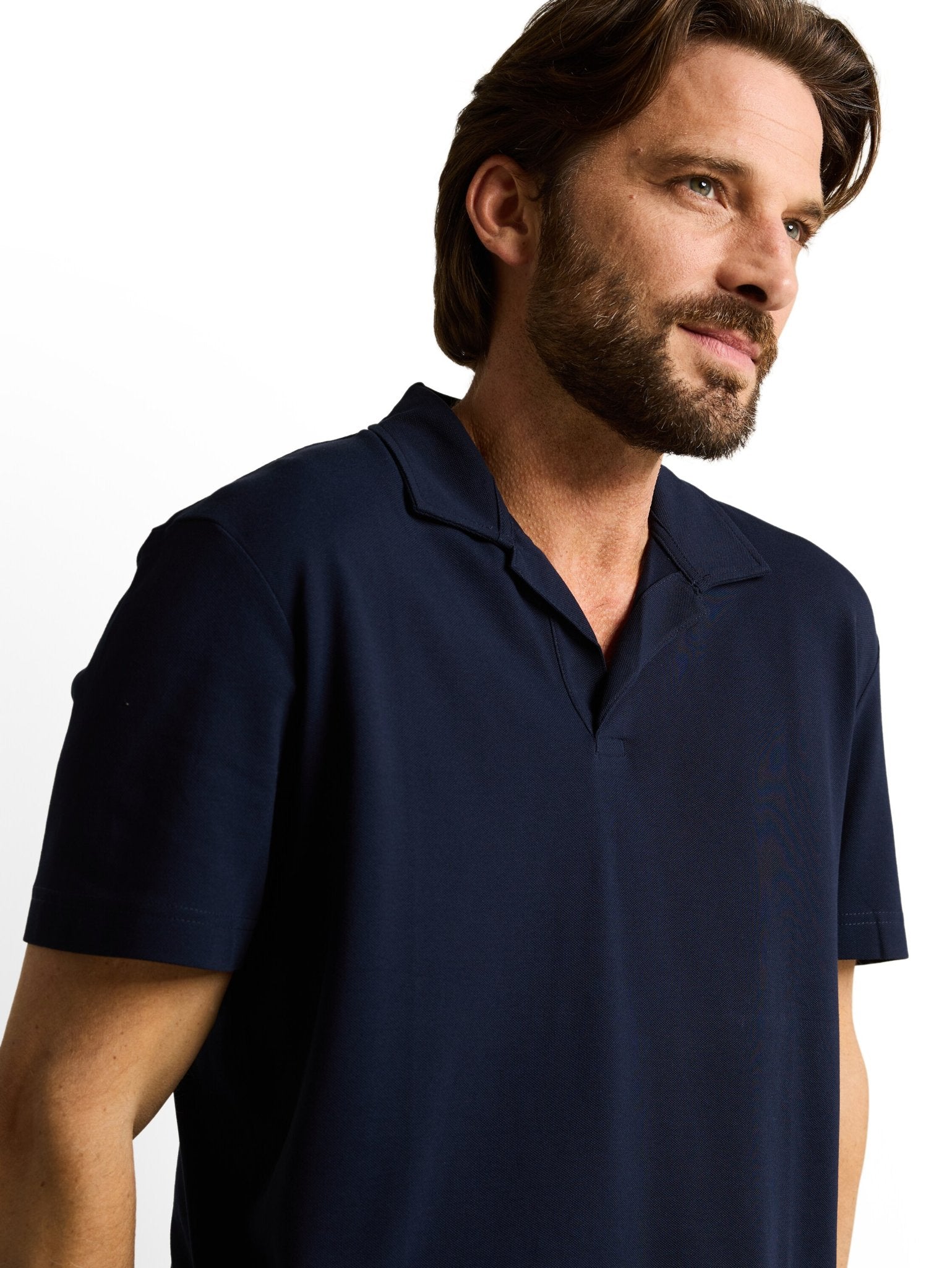 Tom Tailor Herren Polo-Shirts Sky Captain Blu