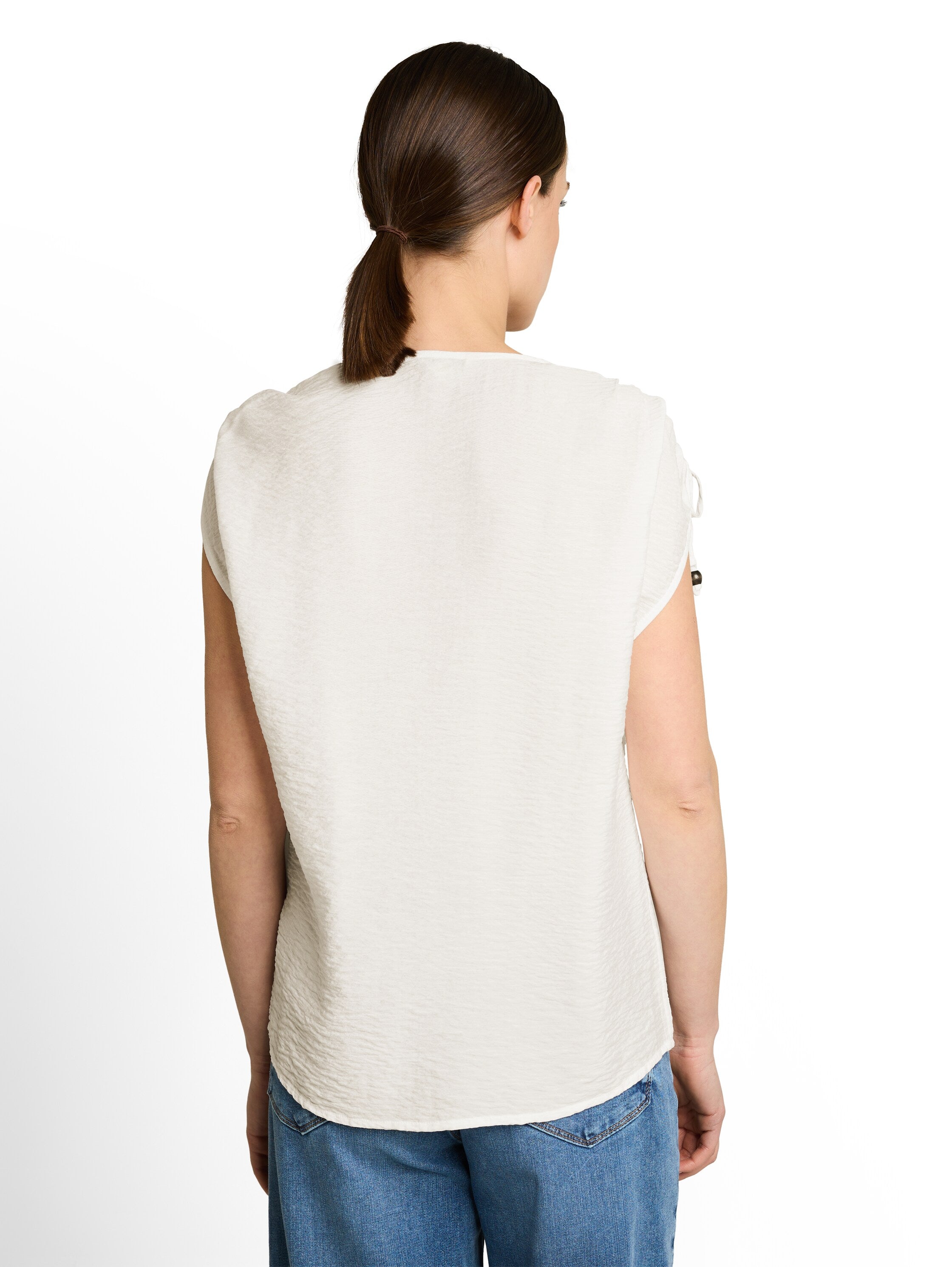 Tom Tailor Damen Blusen Whisper White