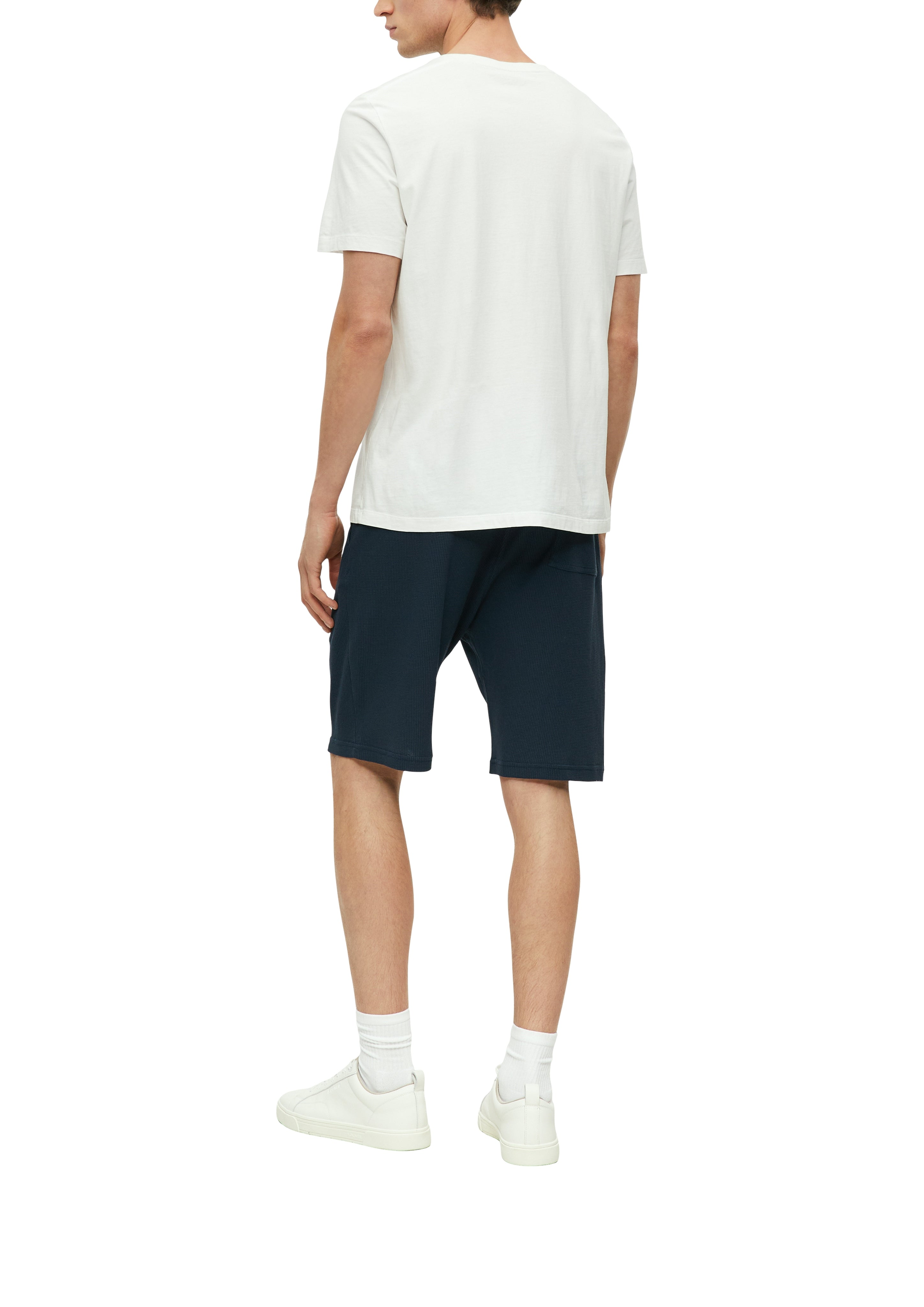 S. Oliver red Herren Shorts Blue