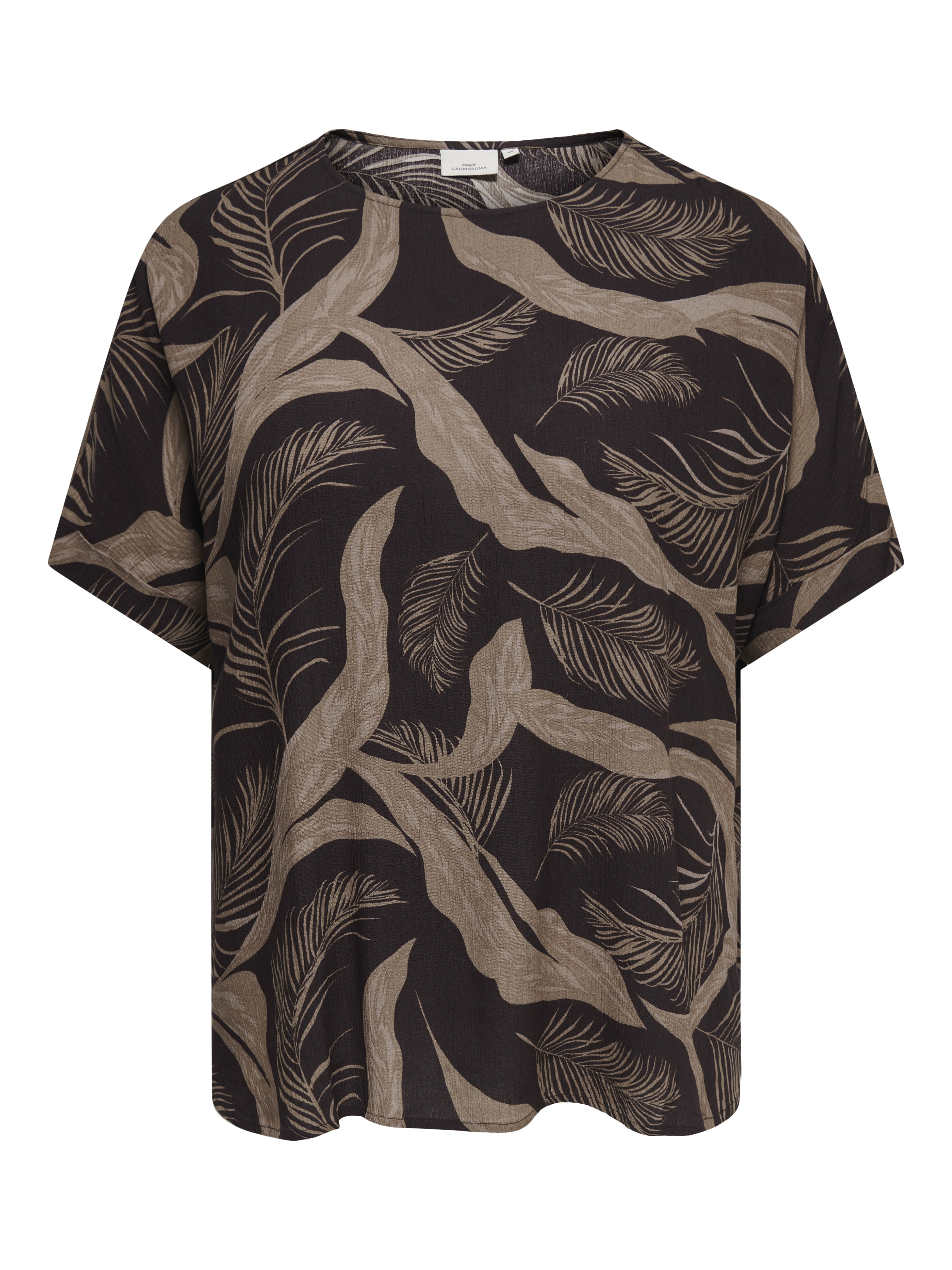 Only Carmakoma Damen T-Shirts Shopping Bag/Up