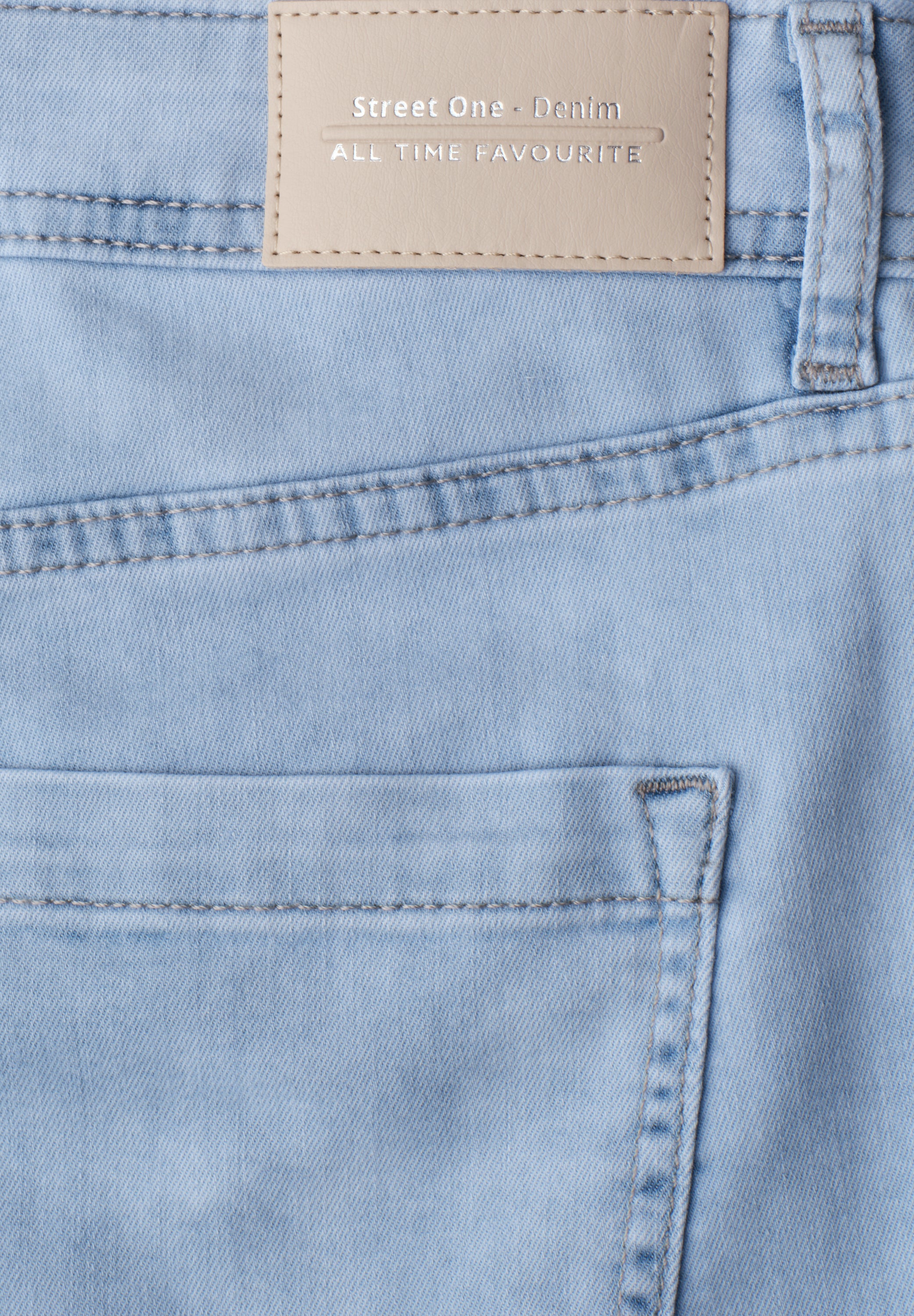 Street One Damen Hosen  Ultra Ble