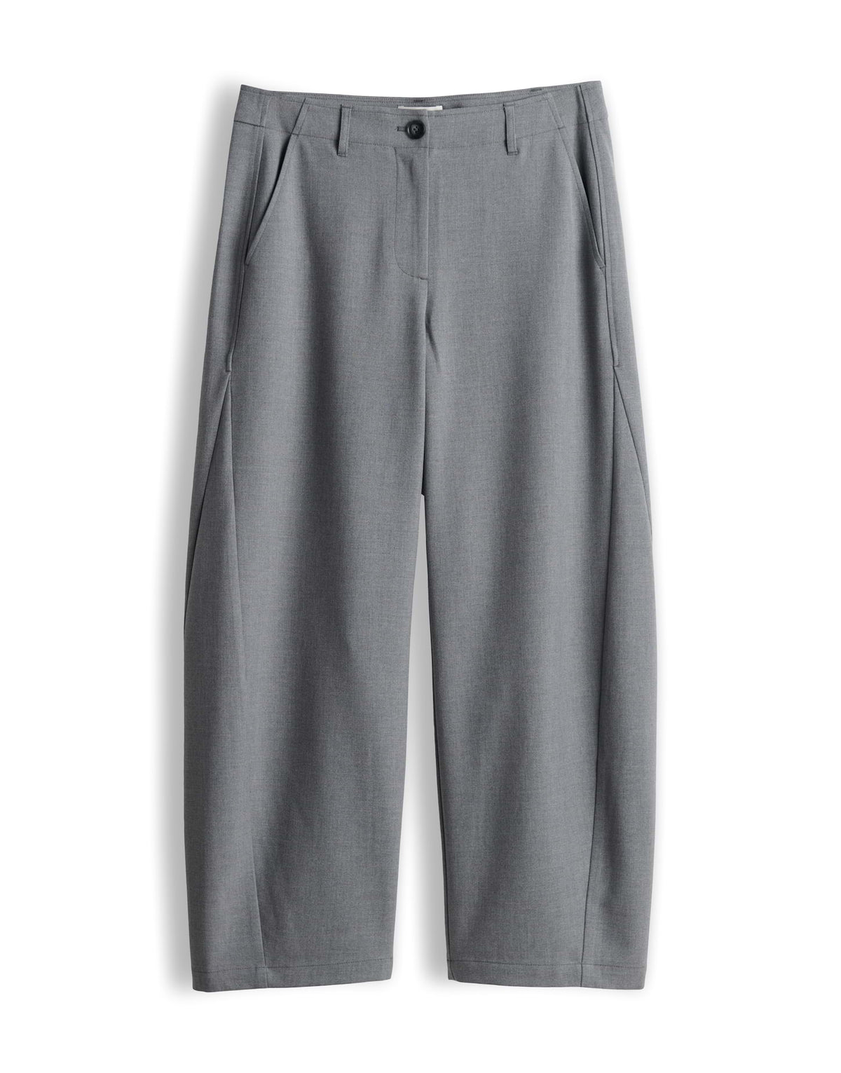 Opus Damen Hosen Quiet Grey