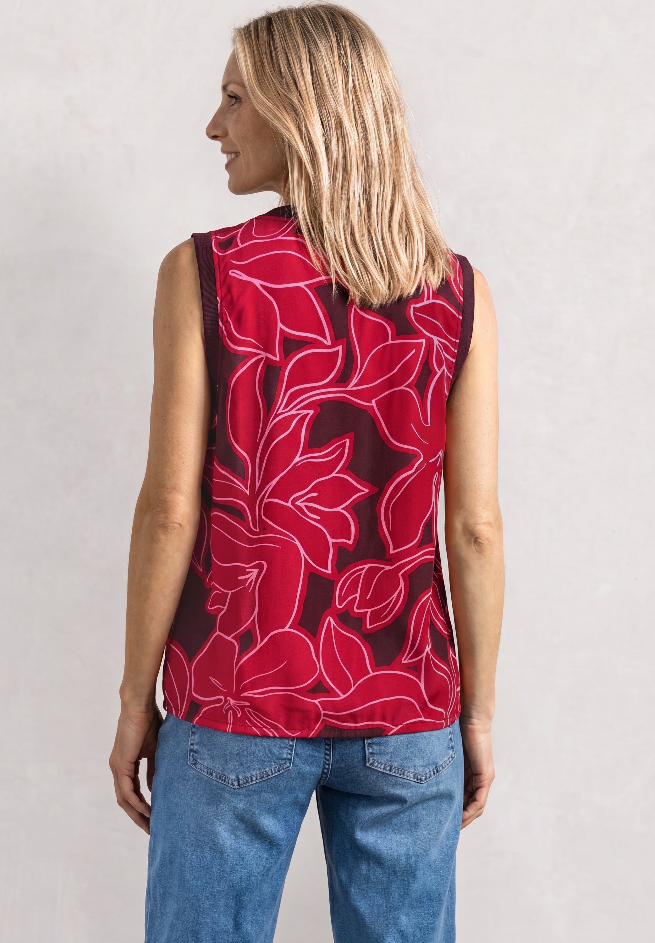 Street One Damen Blusen  Salsa Red