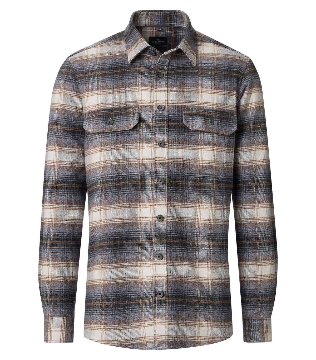 Casa Moda Herren Hemden  Anthrazit