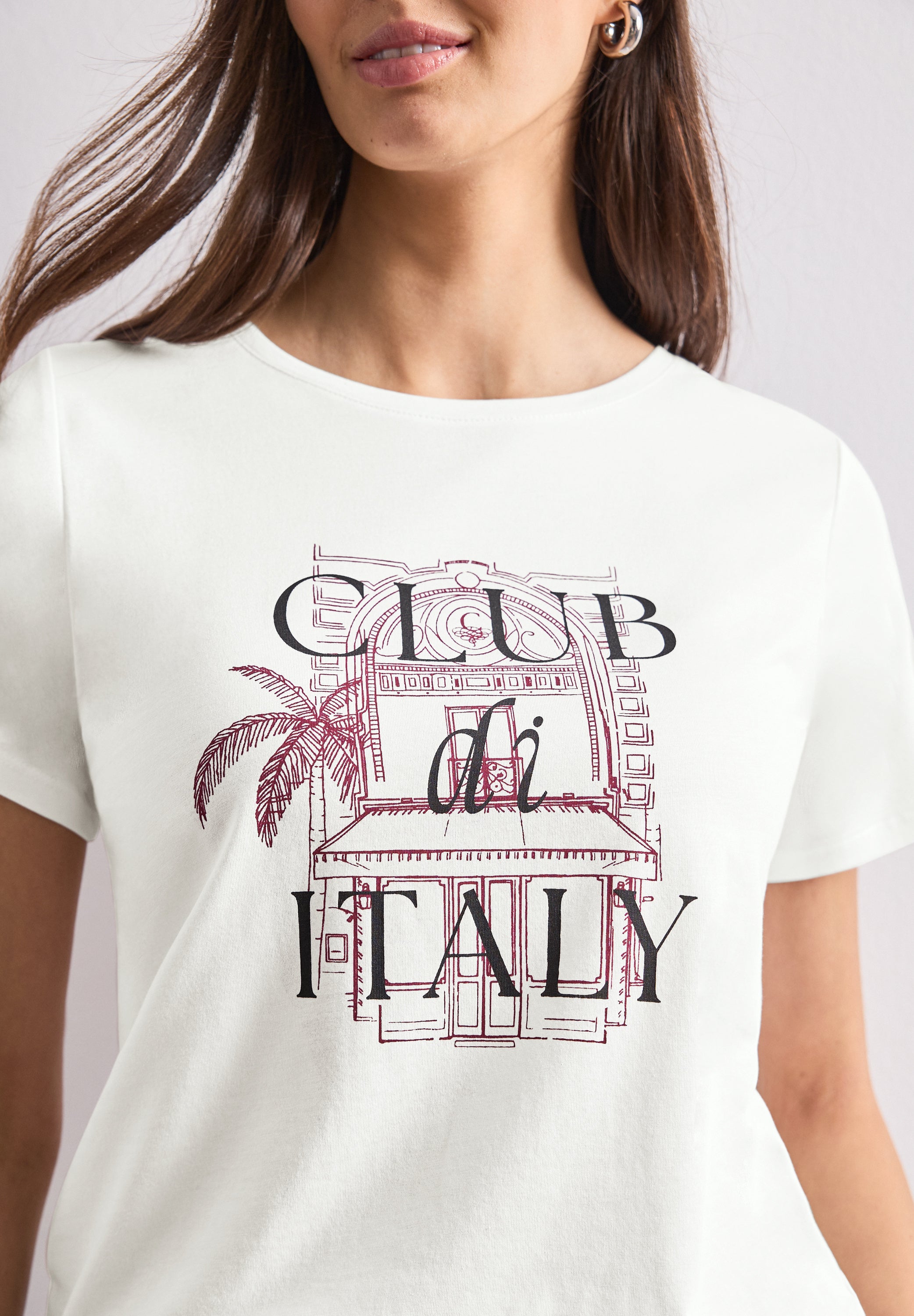 Street One Damen T-Shirts  Off White