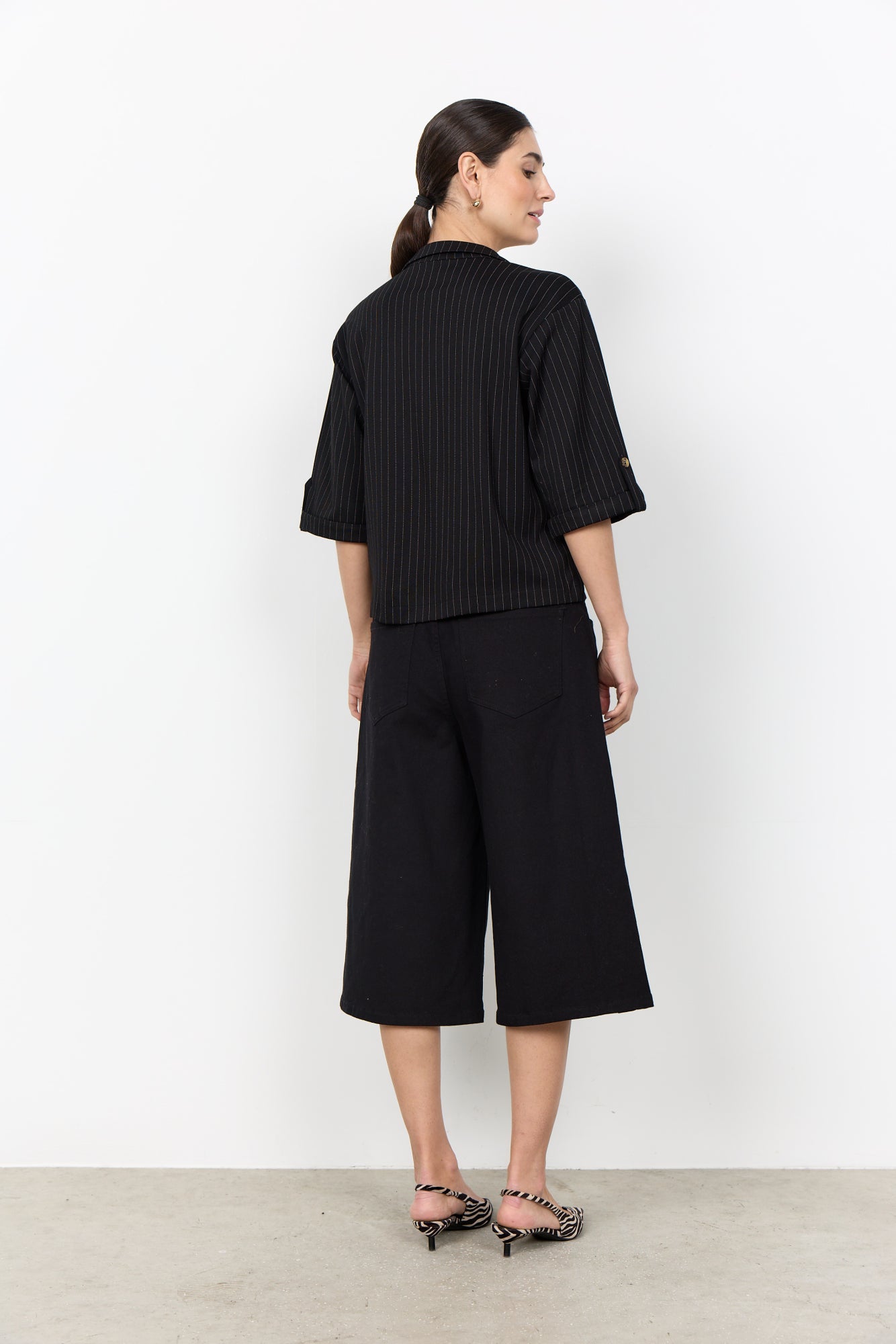 Soya Concept Damen Jacken Black Combi