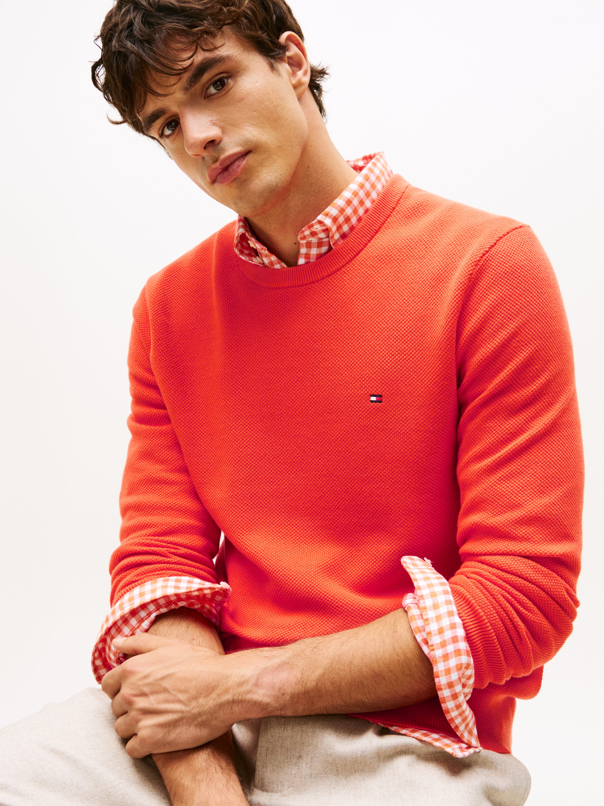 Tommy Hilfiger Herren Sweatshirts Scx Orange