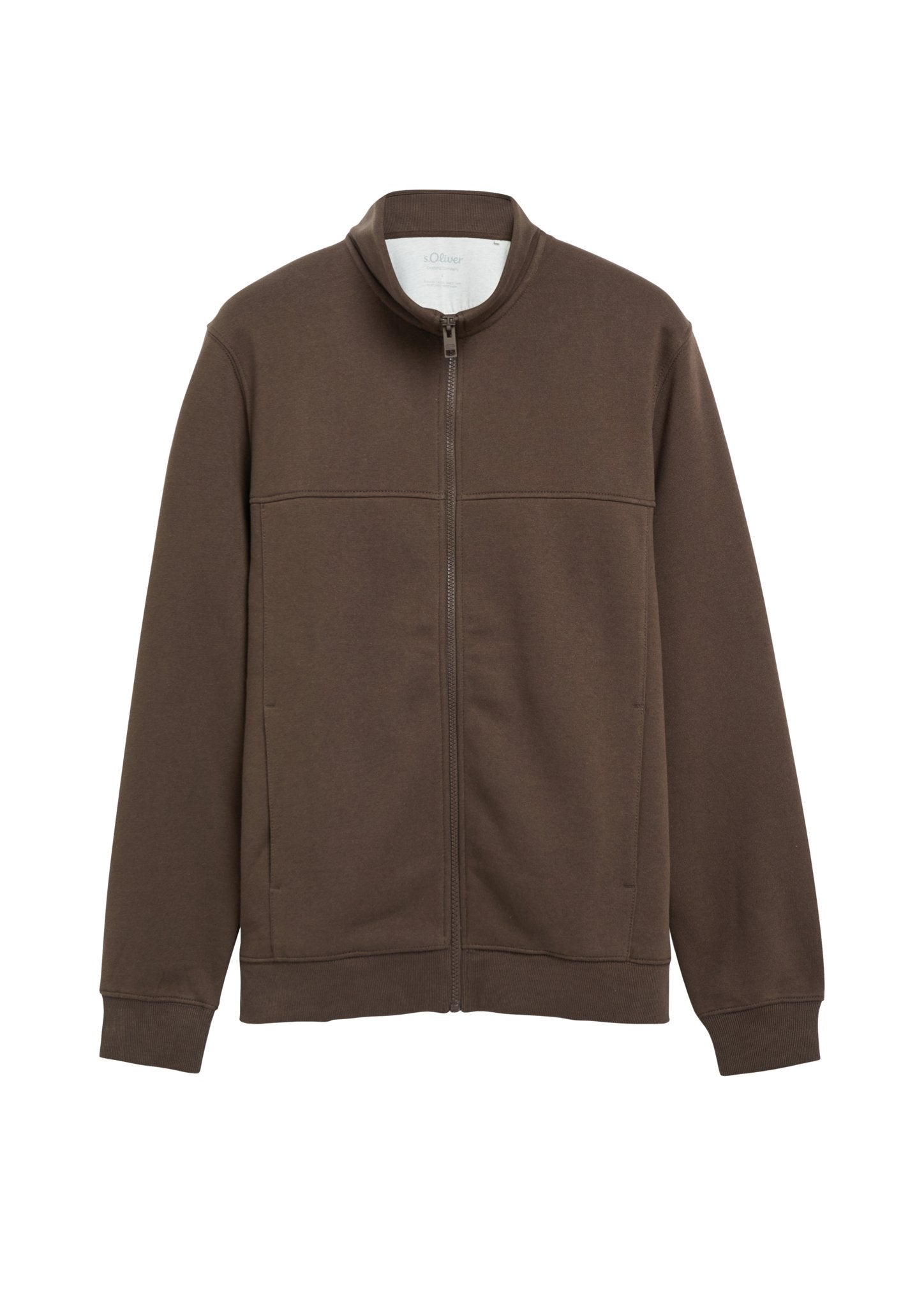 S. Oliver red Herren Sweatjacken  Brown
