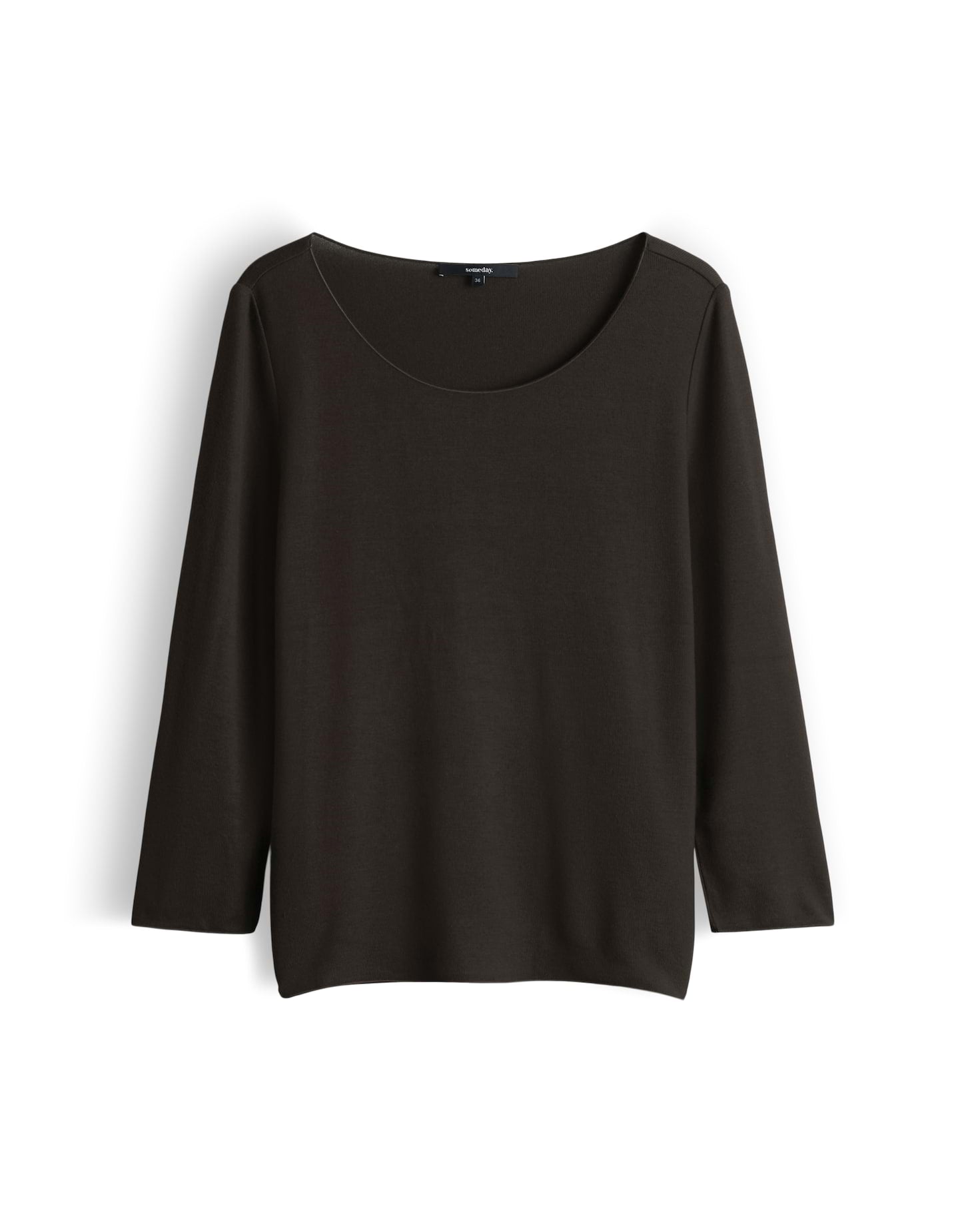 Someday Damen T-Shirts Dark Truffle