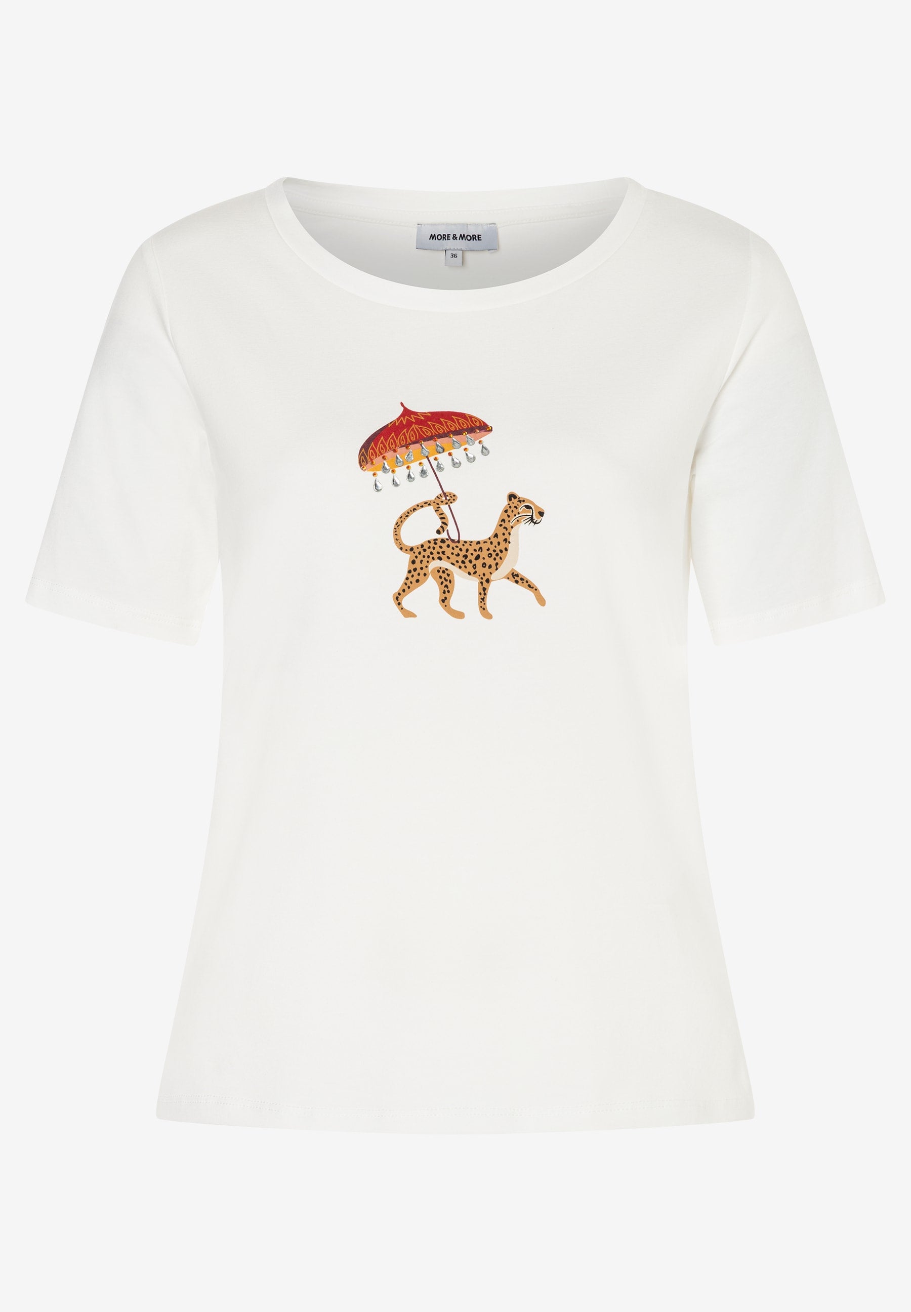 More & More Damen T-Shirts  Off White