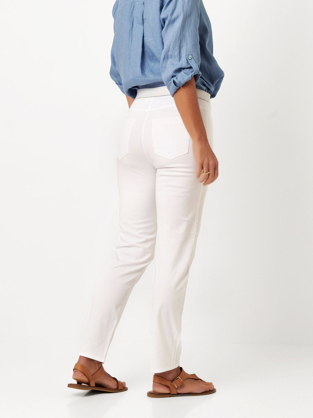 Toni Dress Damen Hosen Weiss
