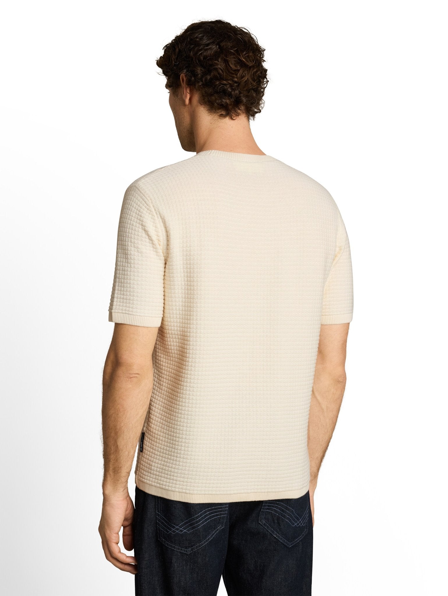 Tom Tailor denim Herren Pullover Gardenia White