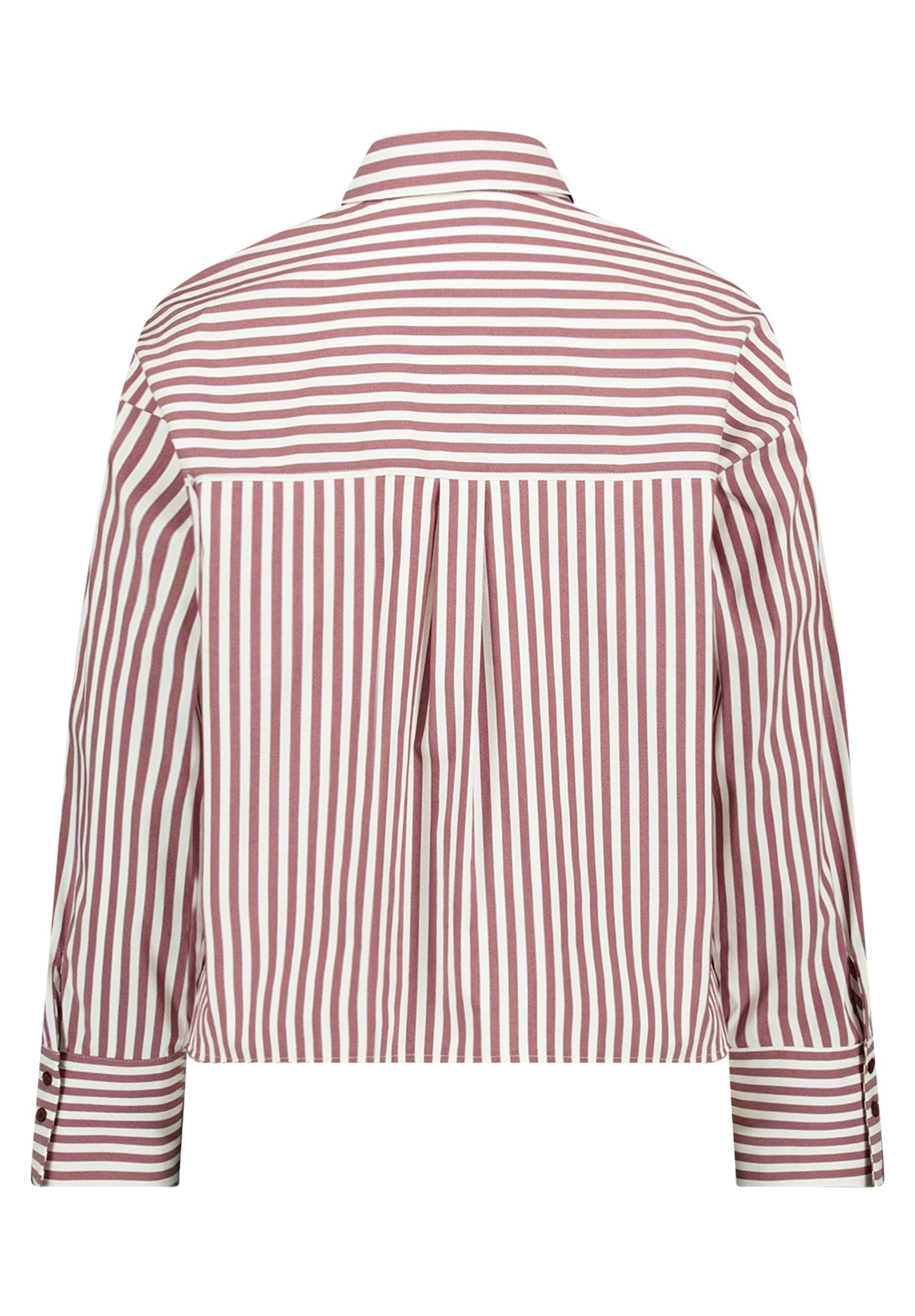 Betty & Co Damen Blusen kurz White/Dark Red