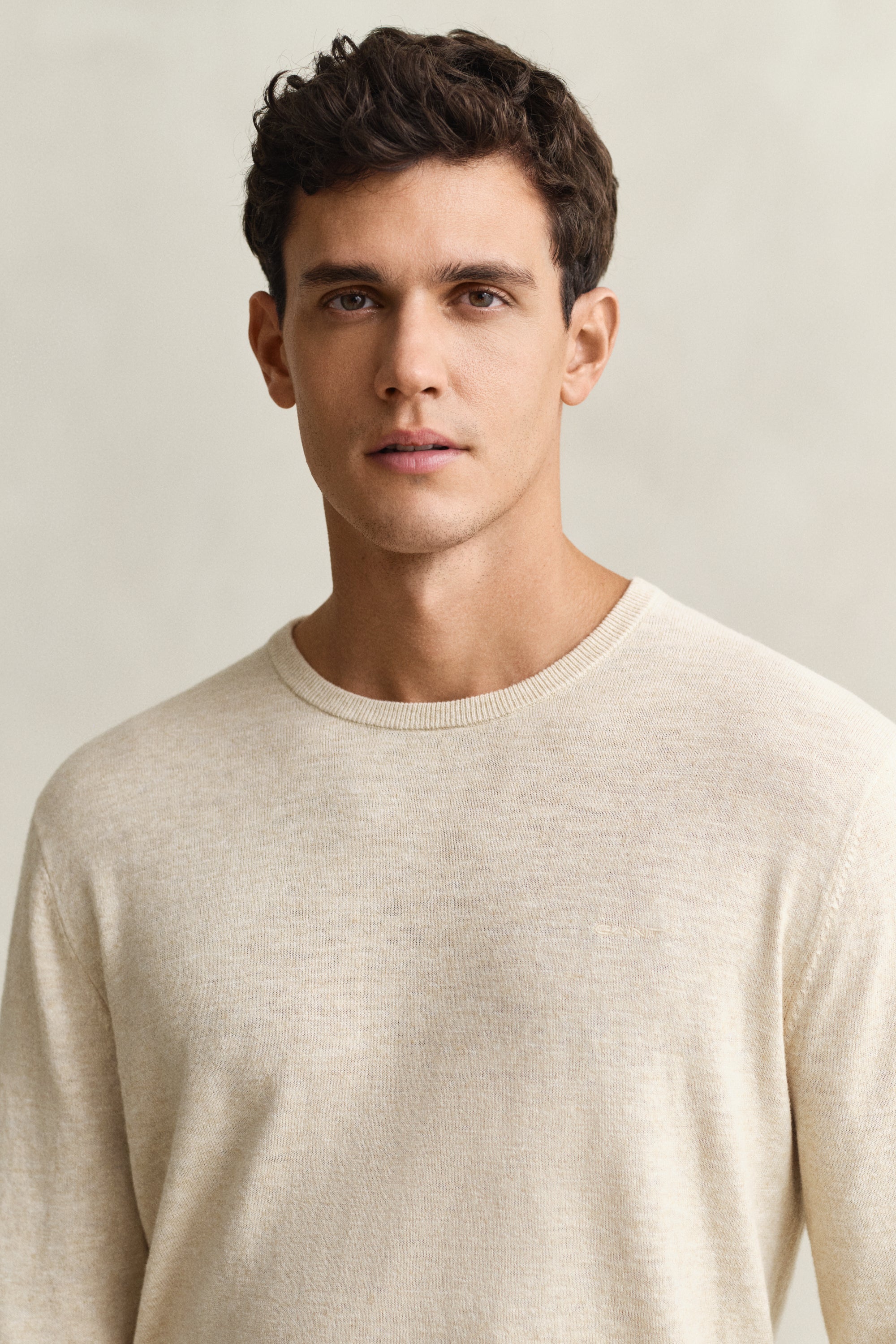 Gant Herren Pullover Seed Melang