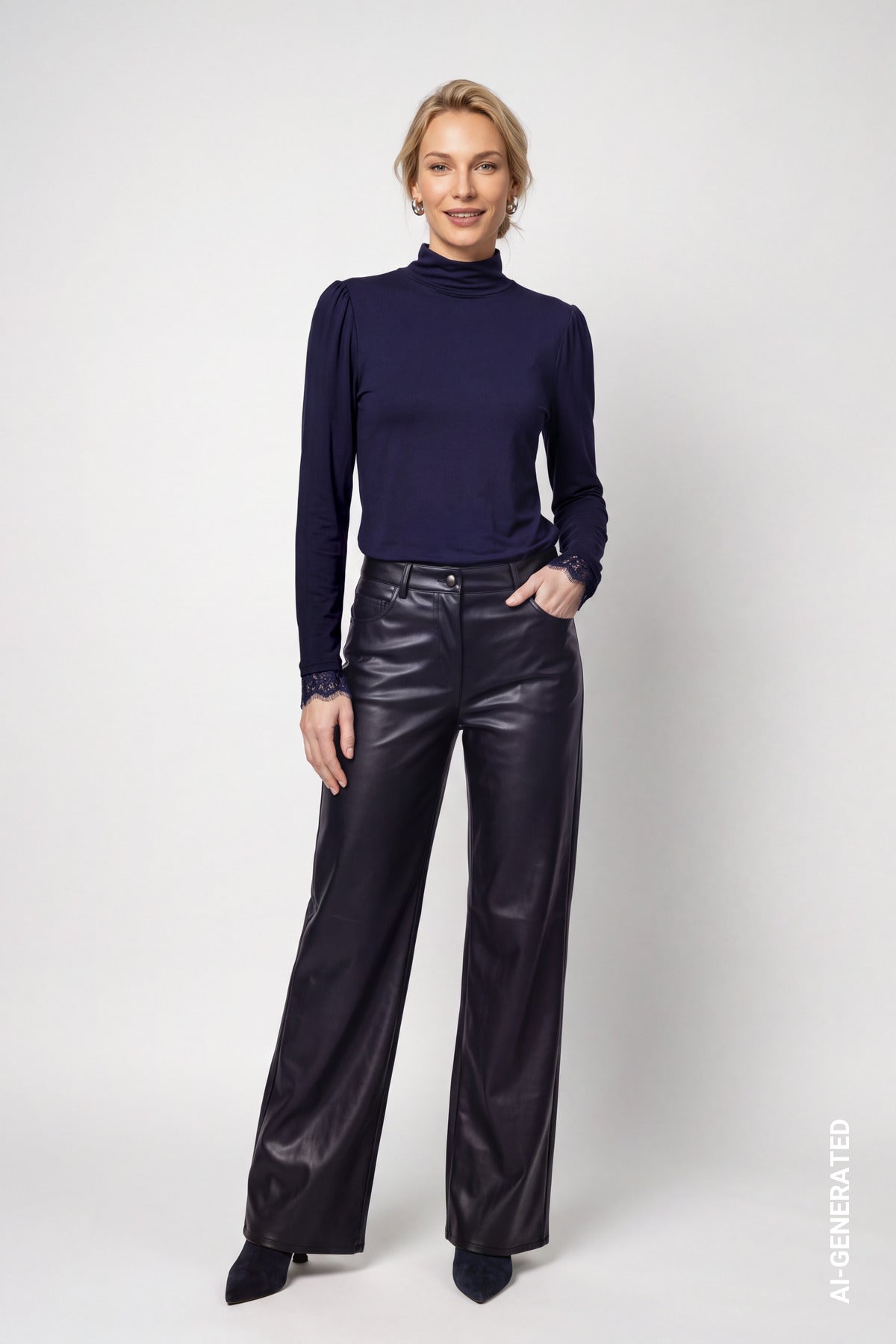 Monari Damen T-Shirts Dark Blue