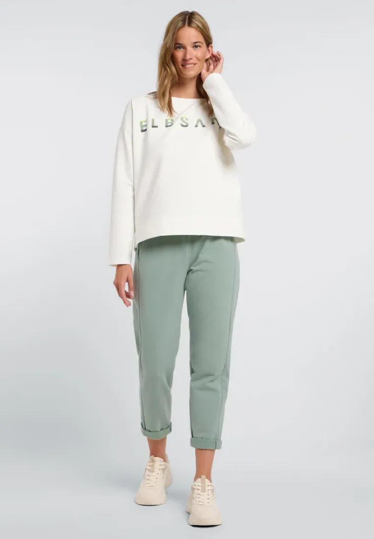 Elbsand Damen Hosen Soft Sage