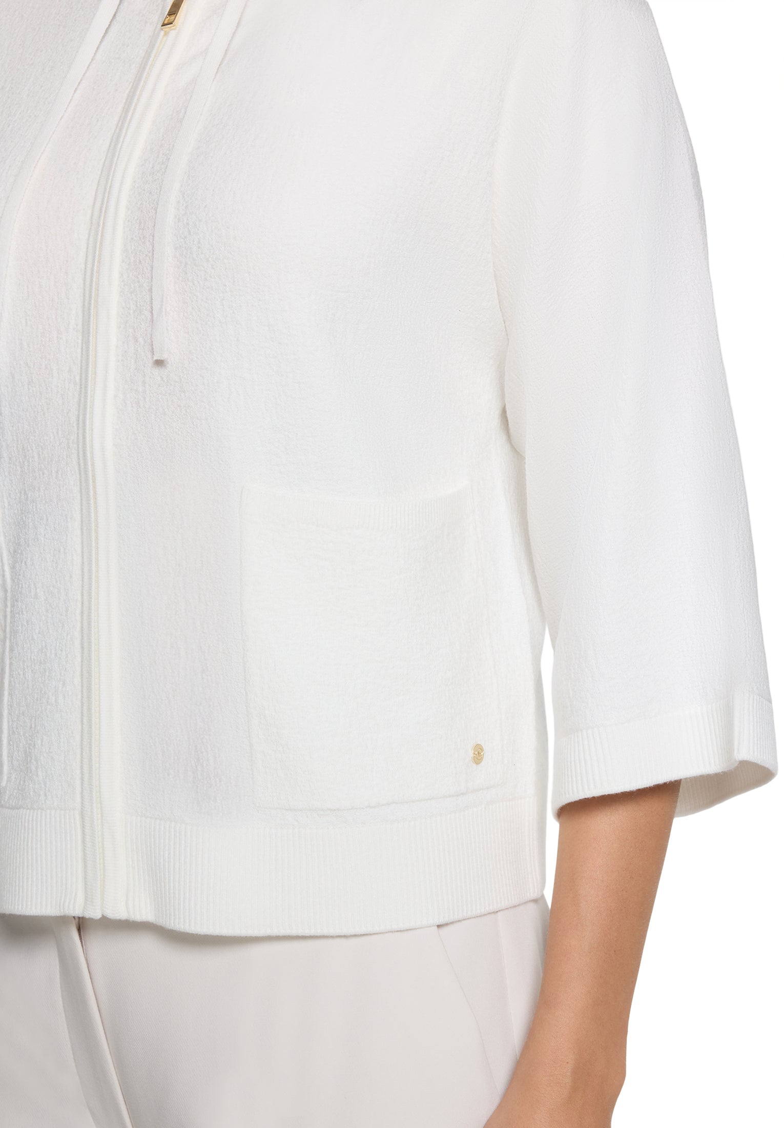 Betty & Co Damen Strickjacken Offwhite