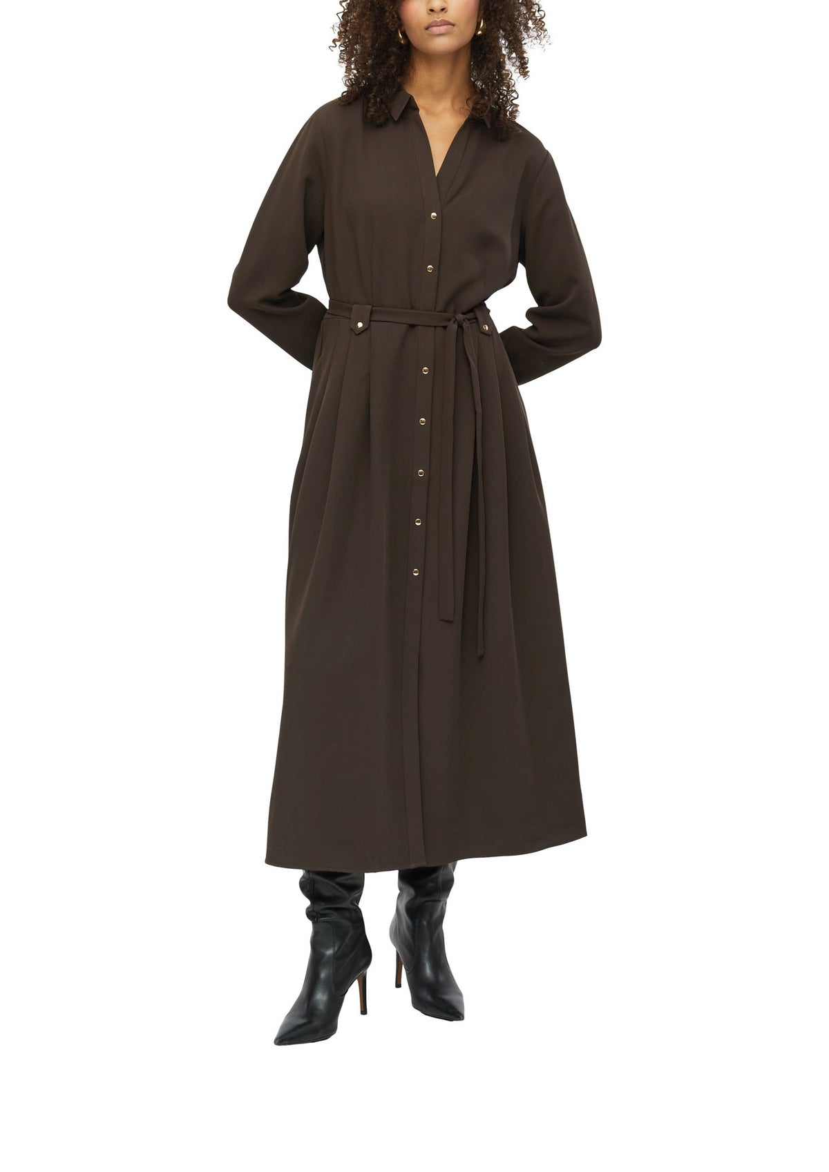 S. Oliver black Damen Kleider  Brown