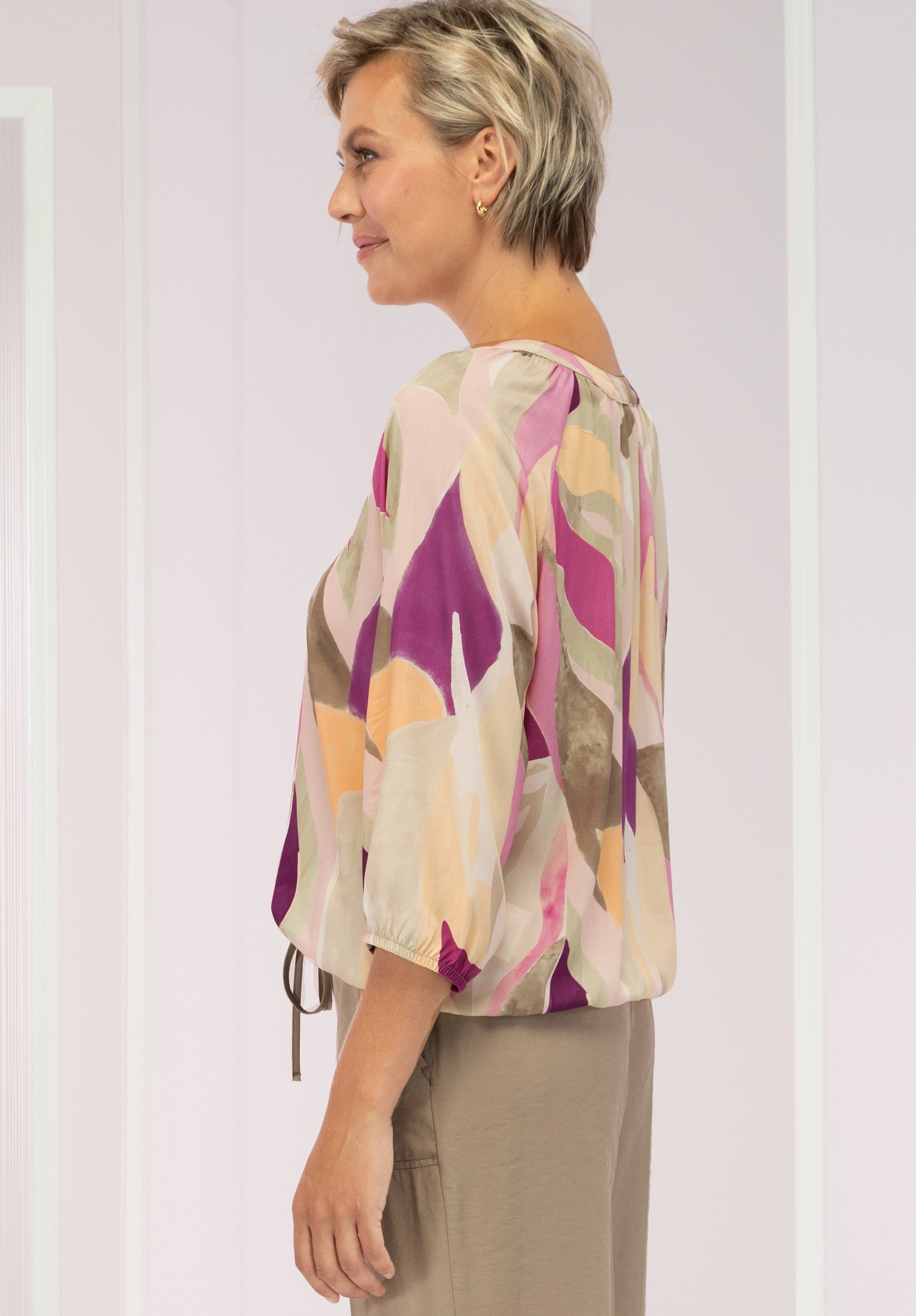 Bianca Damen Blusen Red Mix