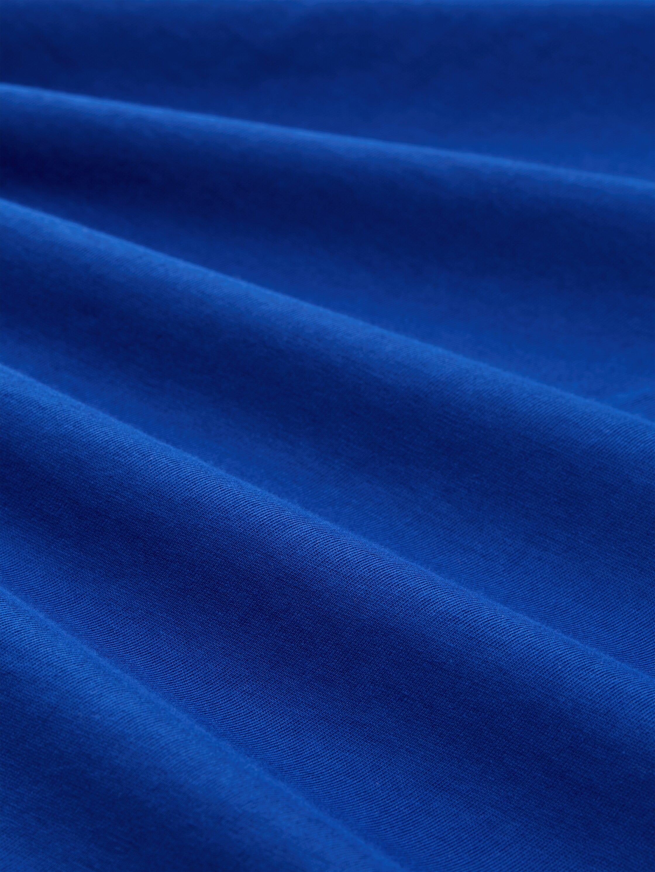 Tom Tailor Damen T-Shirts Shiny Royal Blu
