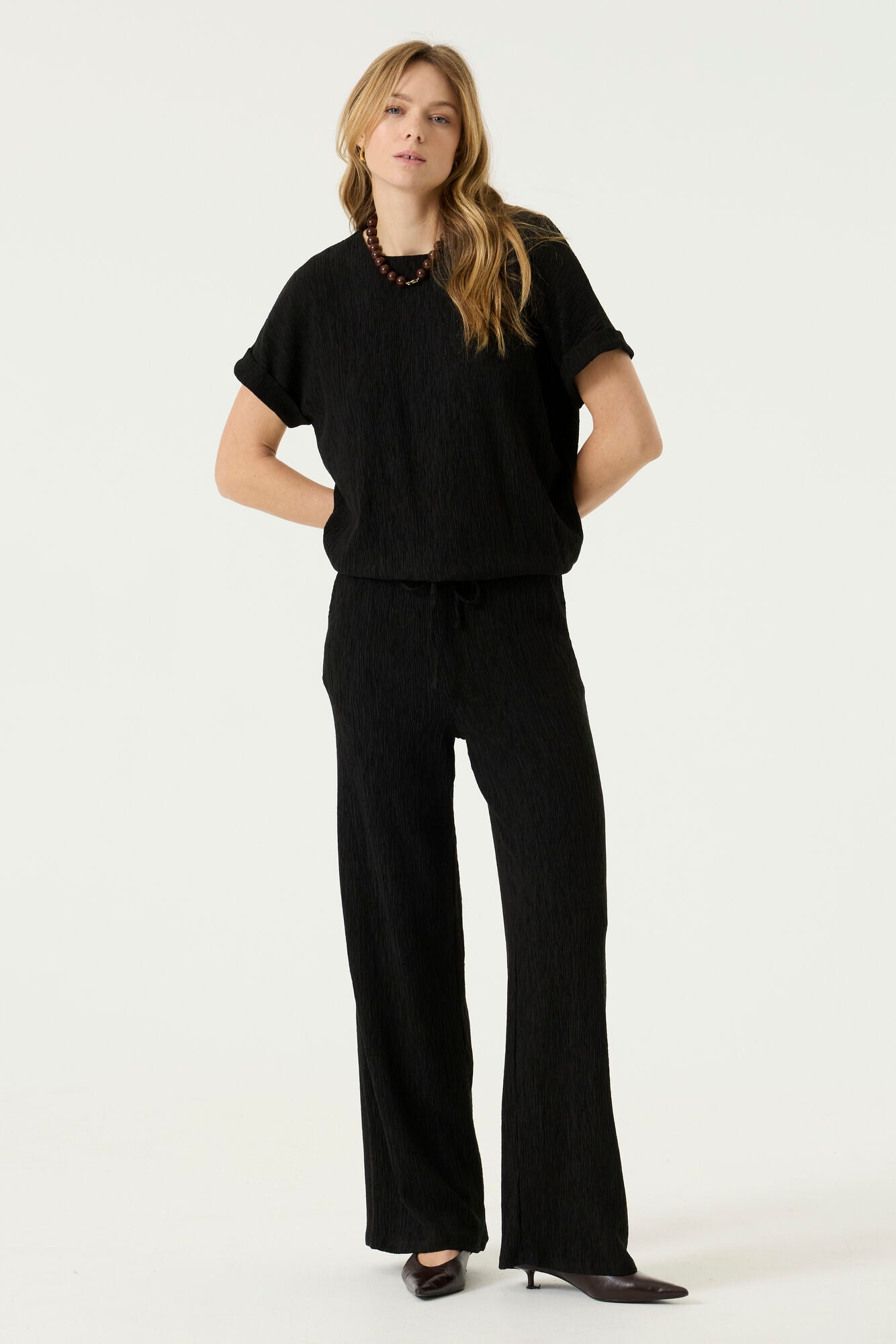 Garcia Damen Hosen Black