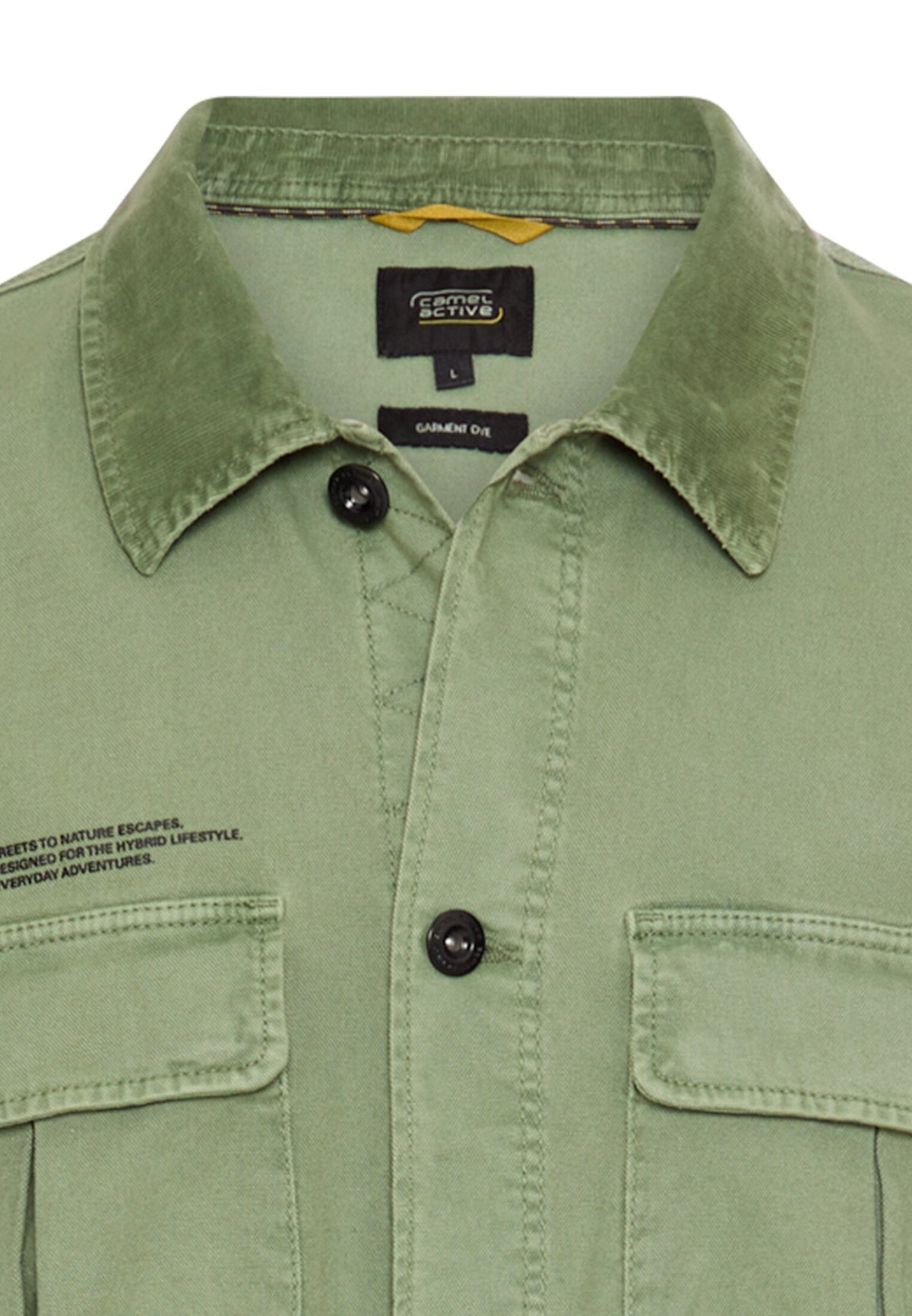 Camel active Herren Hemden  Leaf Green